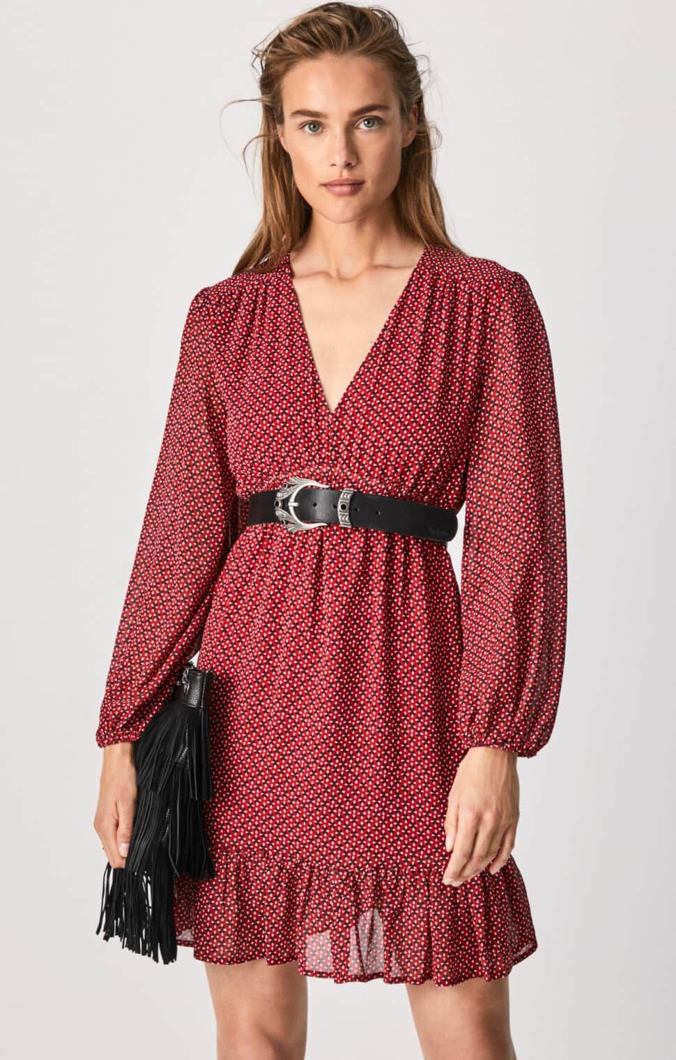 red trousers website