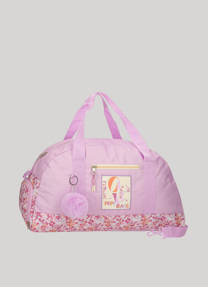 TRAVEL BAG WITH FLORAL PRINT