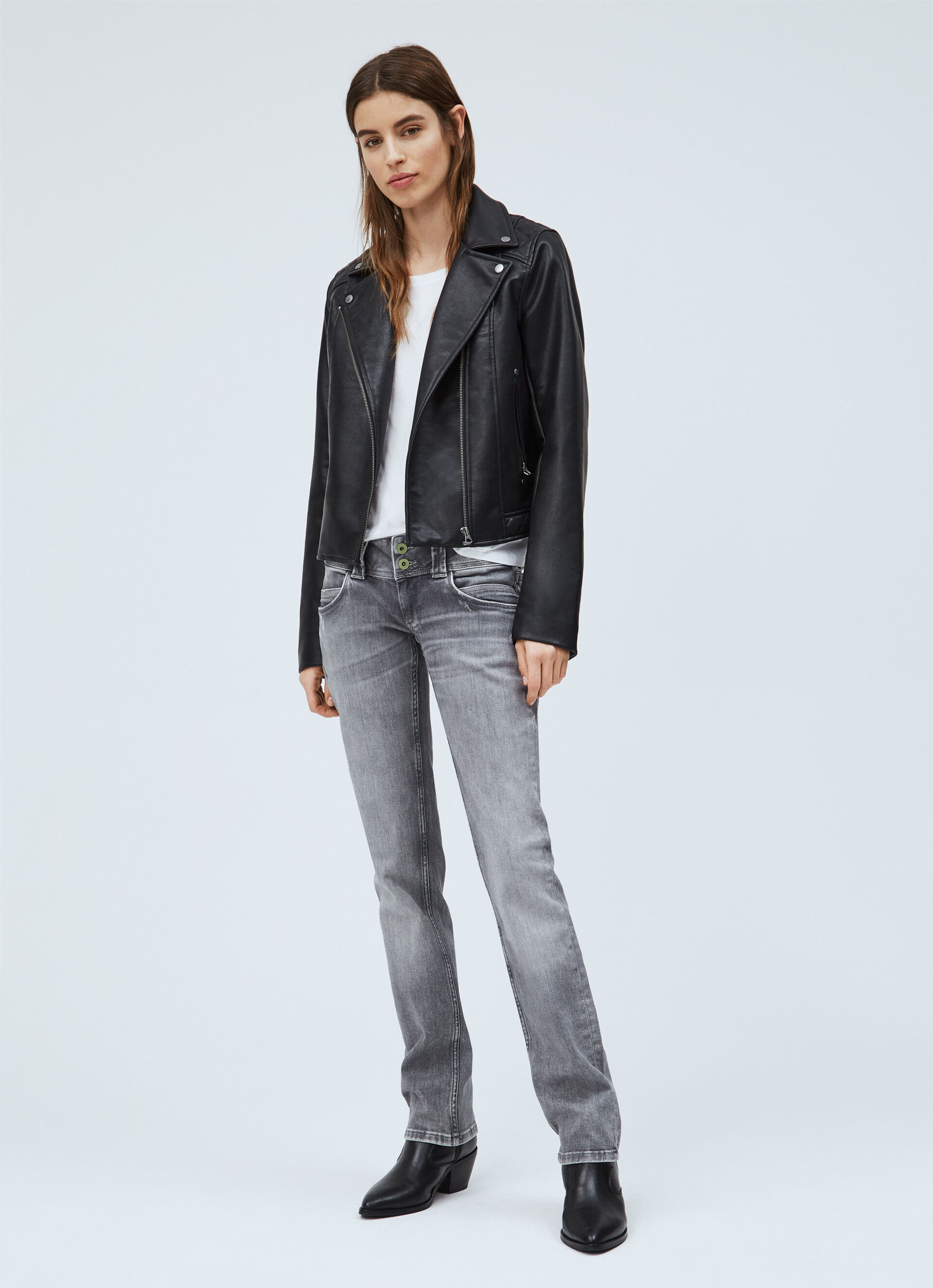 VENUS STRAIGHT FIT LOW WAIST JEANS | WOMEN