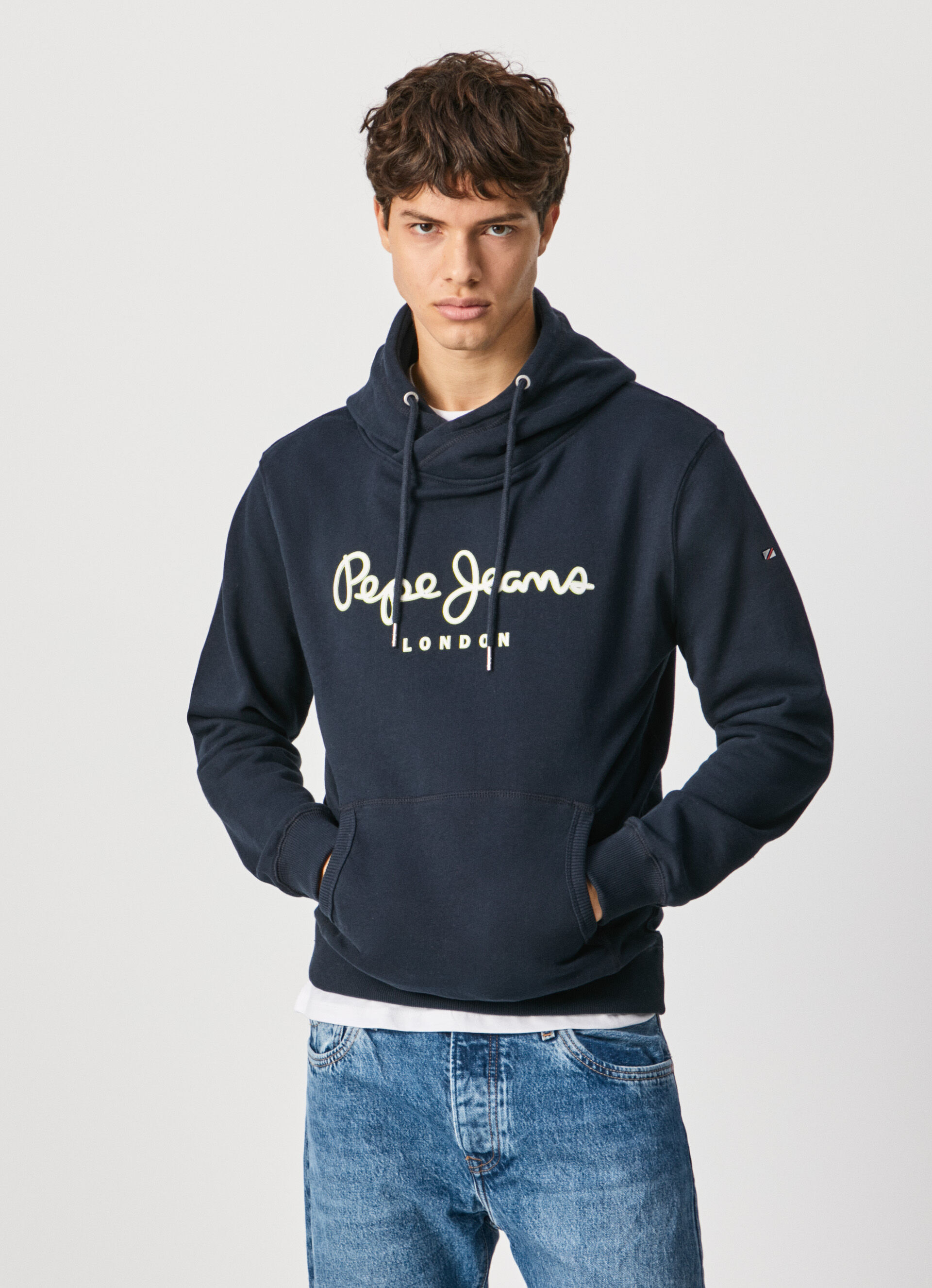 GEORGE HOODED SWEATSHIRT | Pepe Jeans