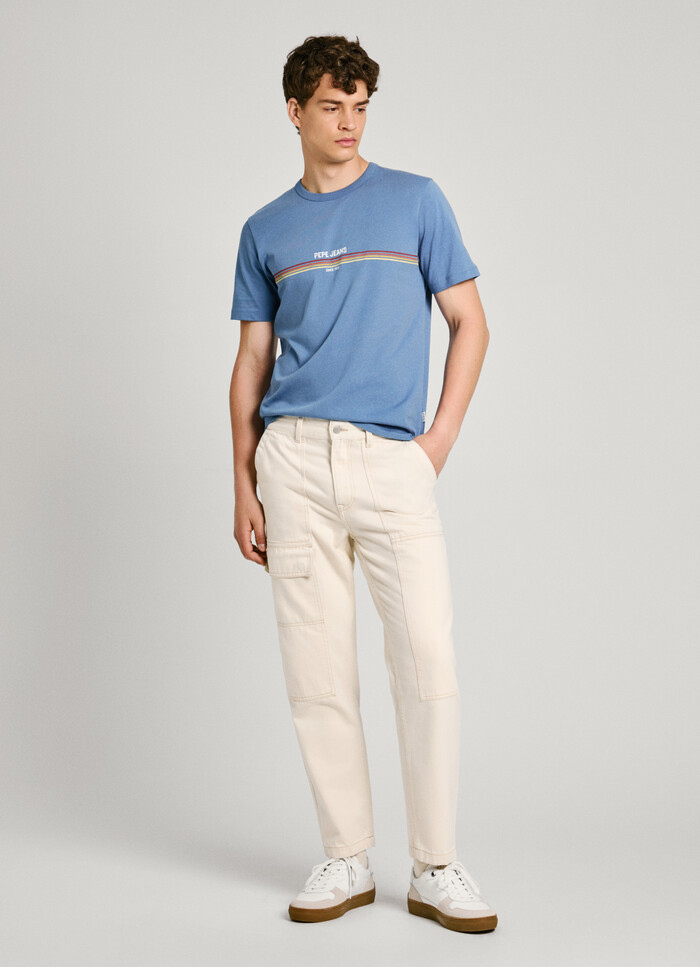 RELAXED FIT DROPPED-CROTCH JEANS