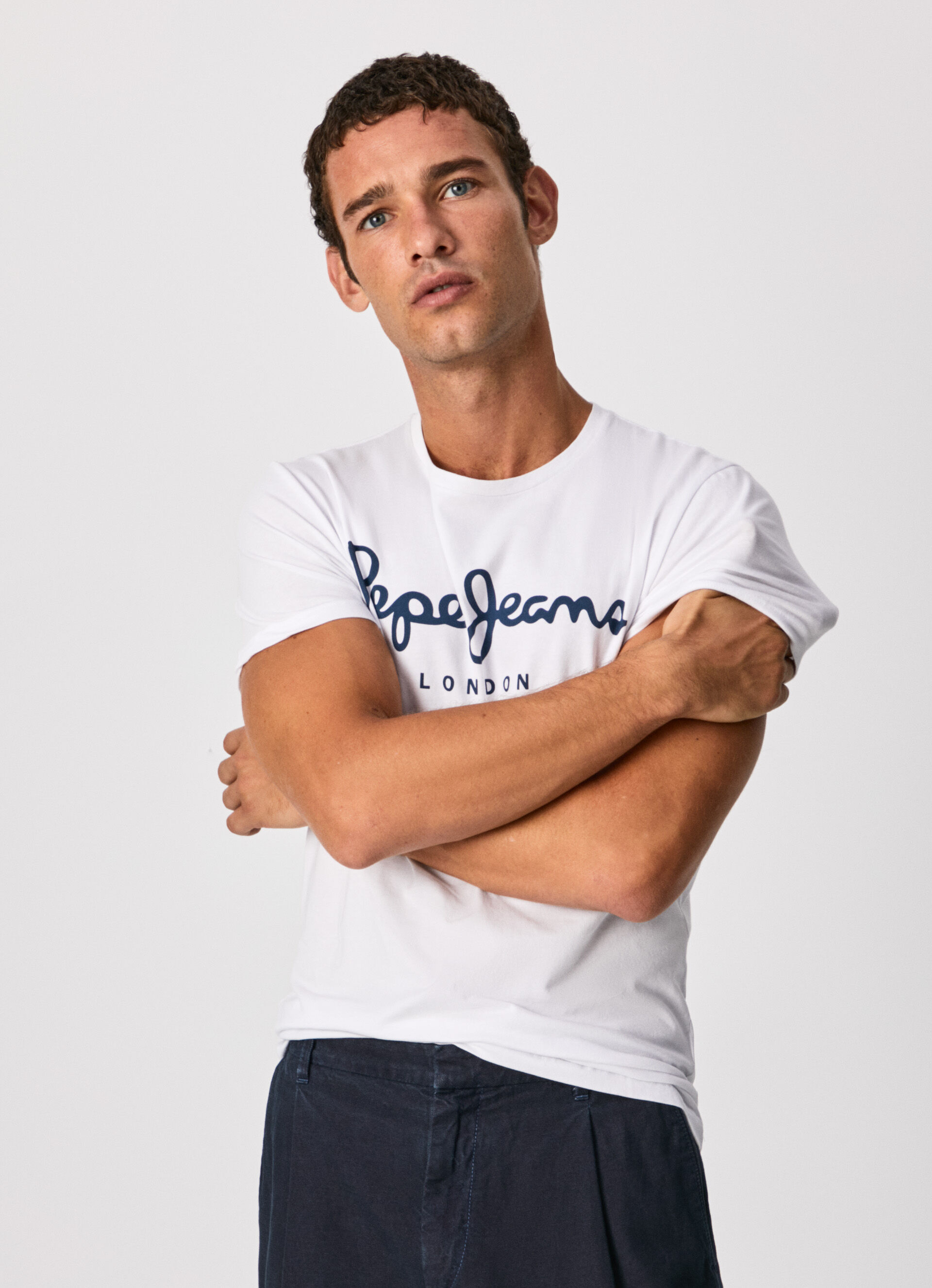 Pepe jeans white t shirt Clearance