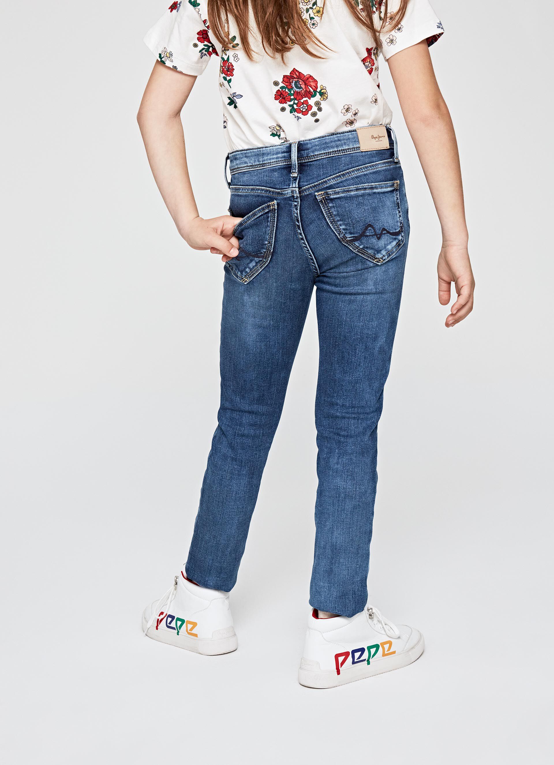 Pepe Jeans Pixlette High Jeans Fille 