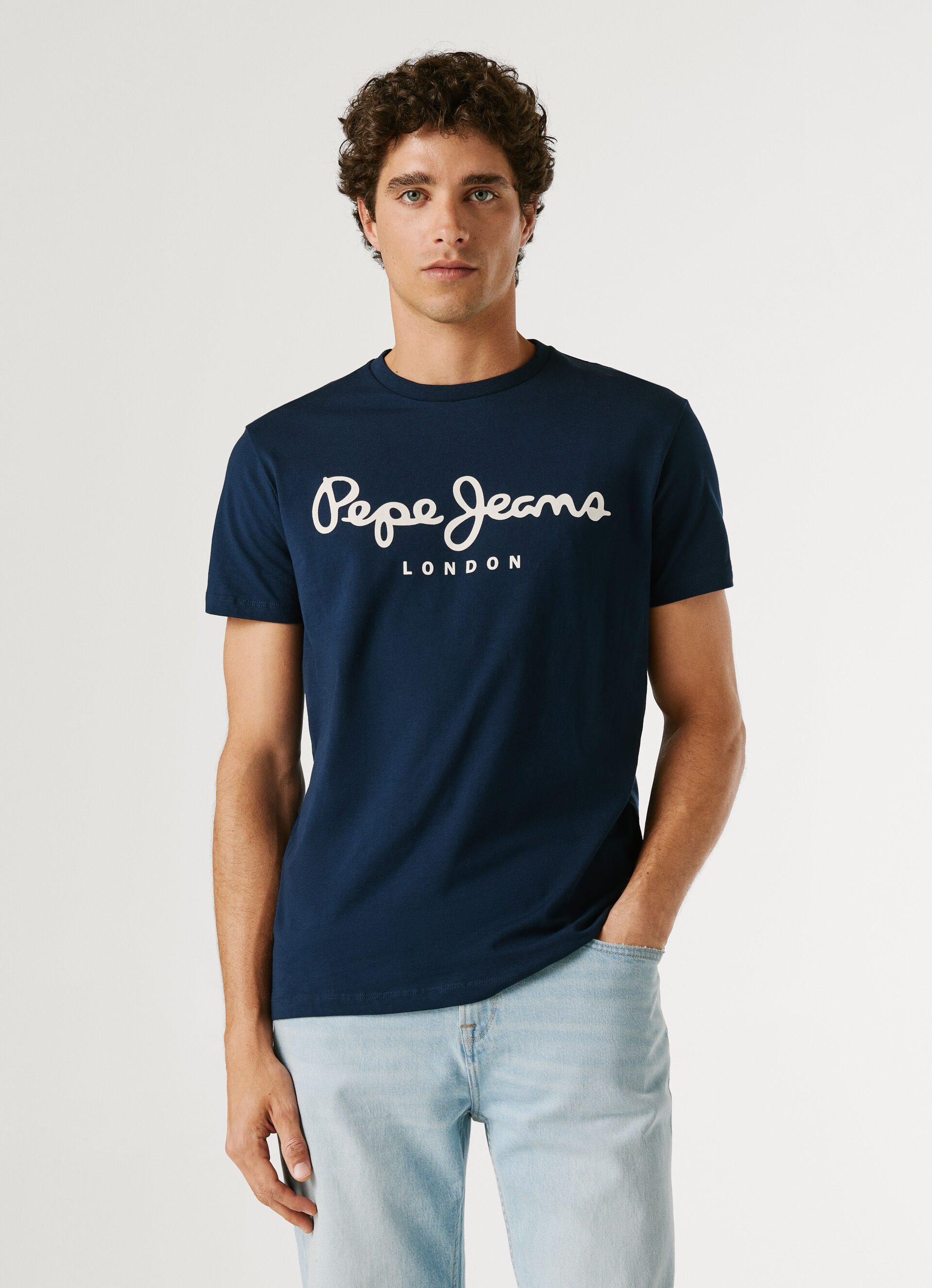 ORIGINAL STRETCH N LOGO T-SHIRT | Pepe 