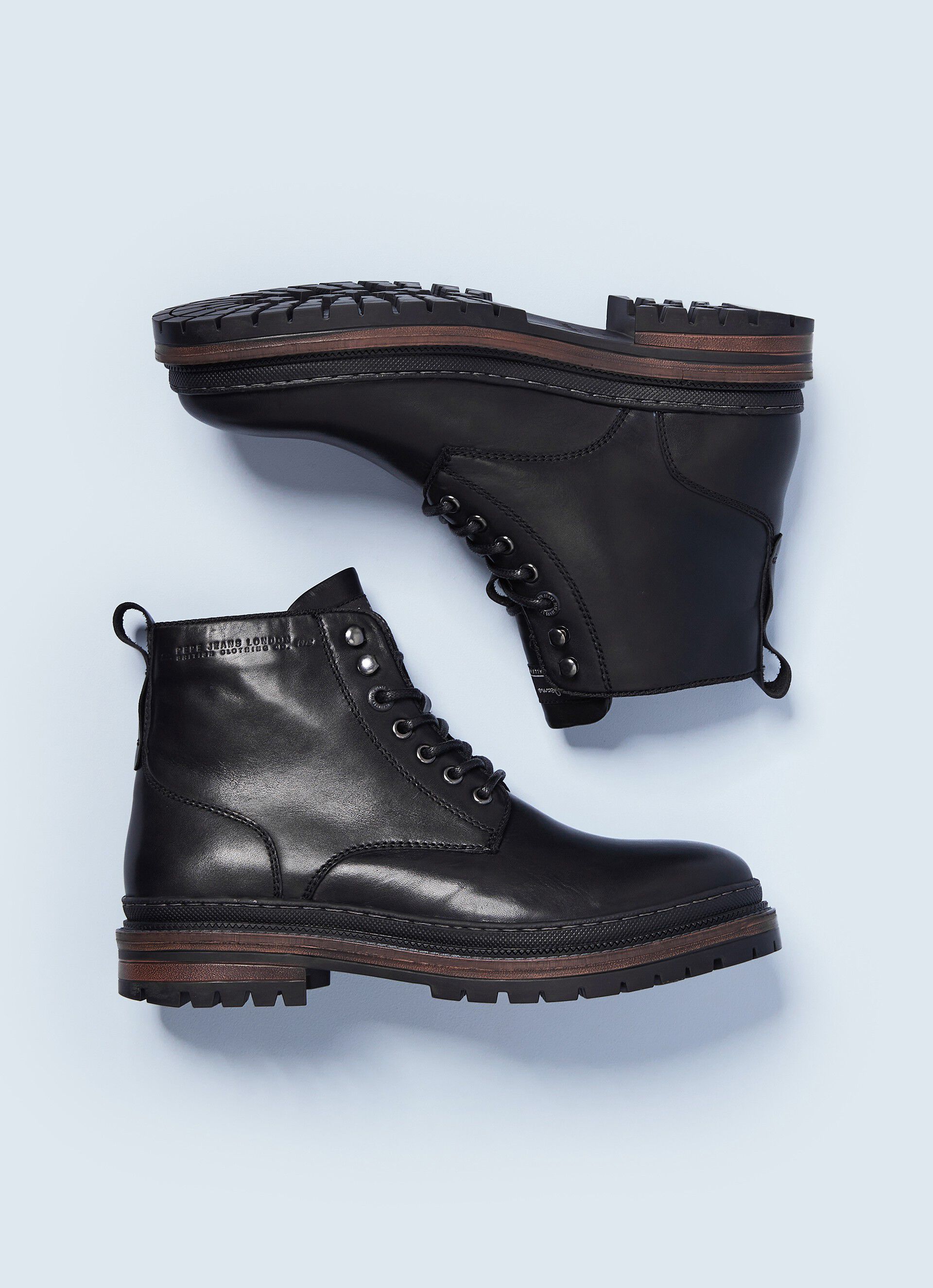 leather martin boots