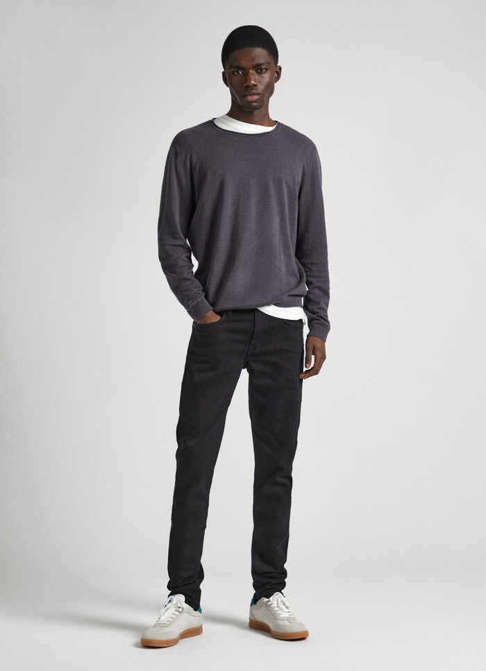 SKINNY FIT LOW-RISE JEANS - FINSBURY