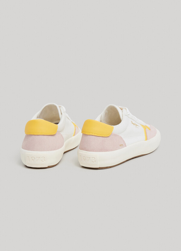 COTTON CUPSOLE TRAINERS