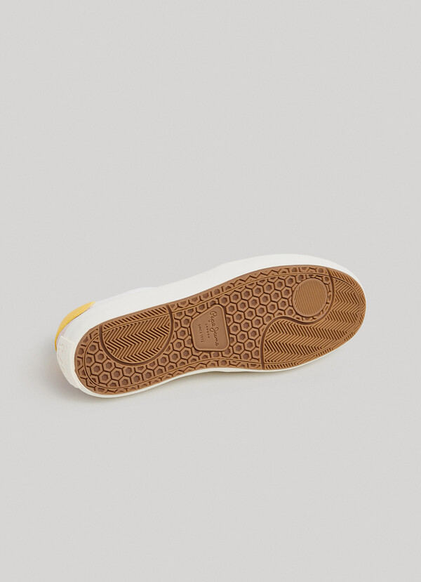 COTTON CUPSOLE TRAINERS