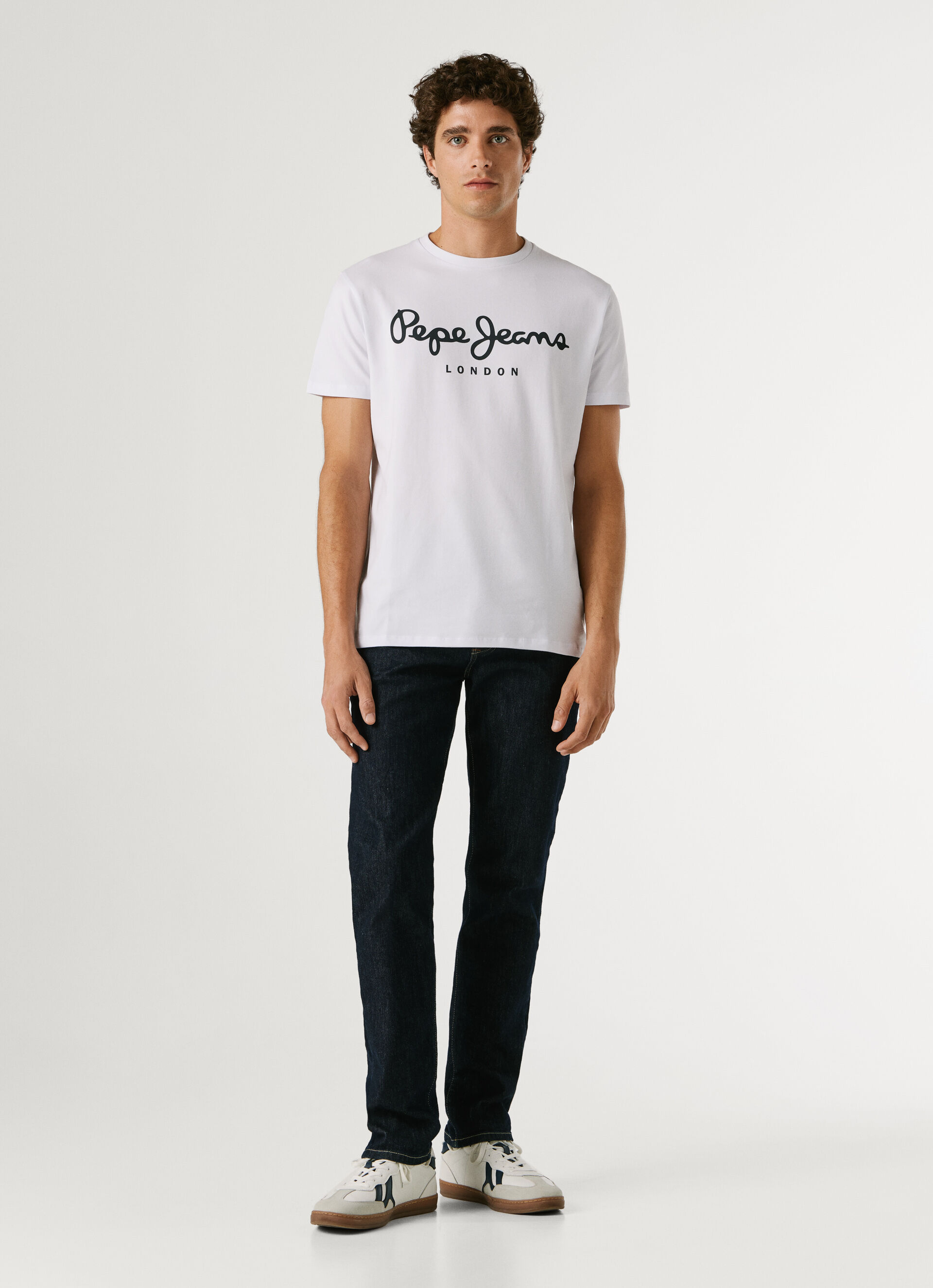 ORIGINAL STRETCH N LOGO T-SHIRT | Pepe Jeans