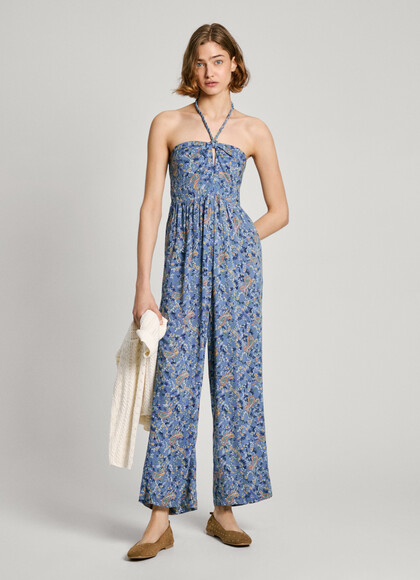 FLORAL PRINT MAXI ALL-IN-ONE