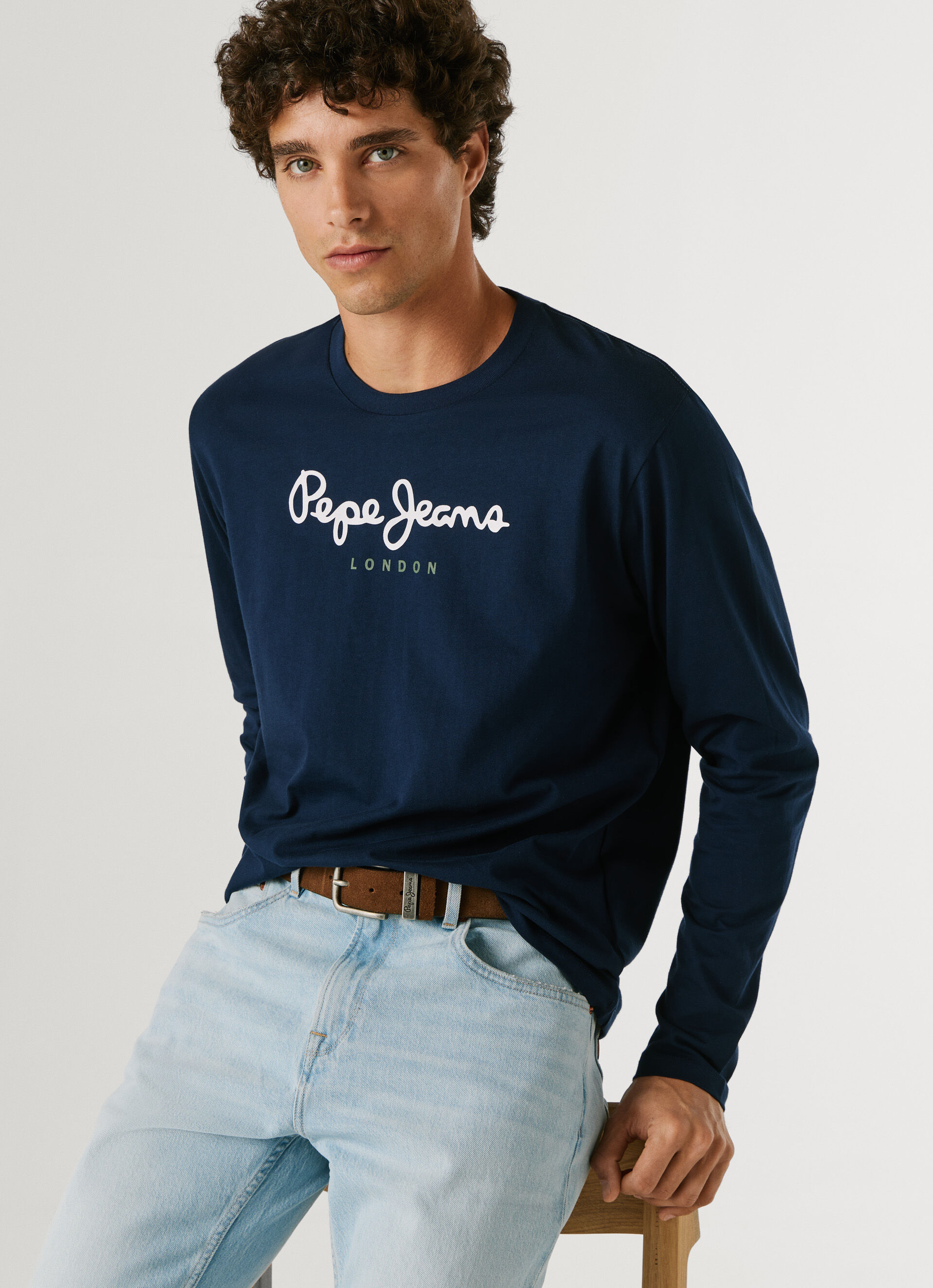 EGGO PORTOBELLO' LONG SLEEVED T-SHIRT | PEPEJEANS