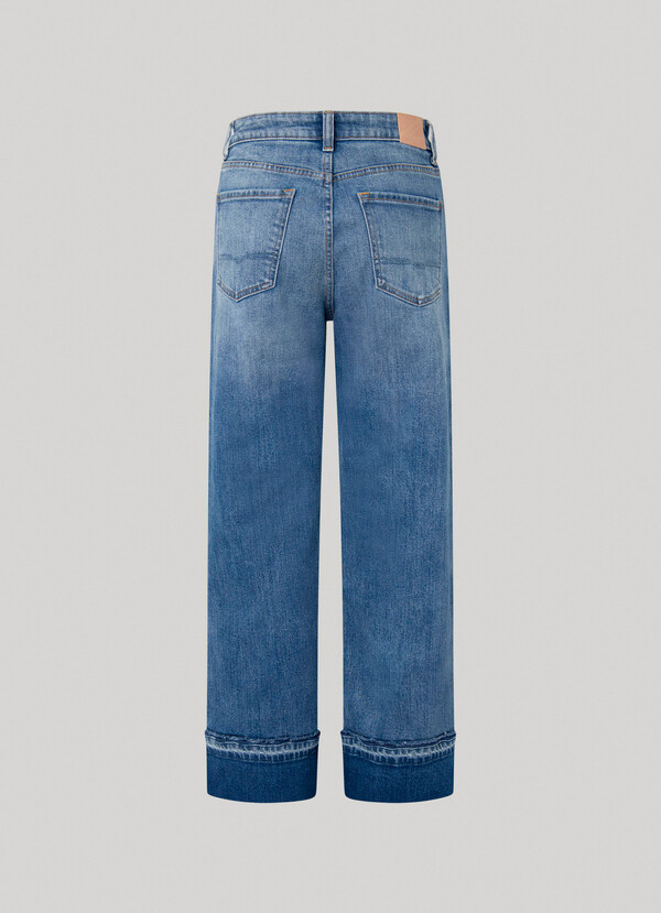 HIGH-RISE LOOSE FIT JEANS