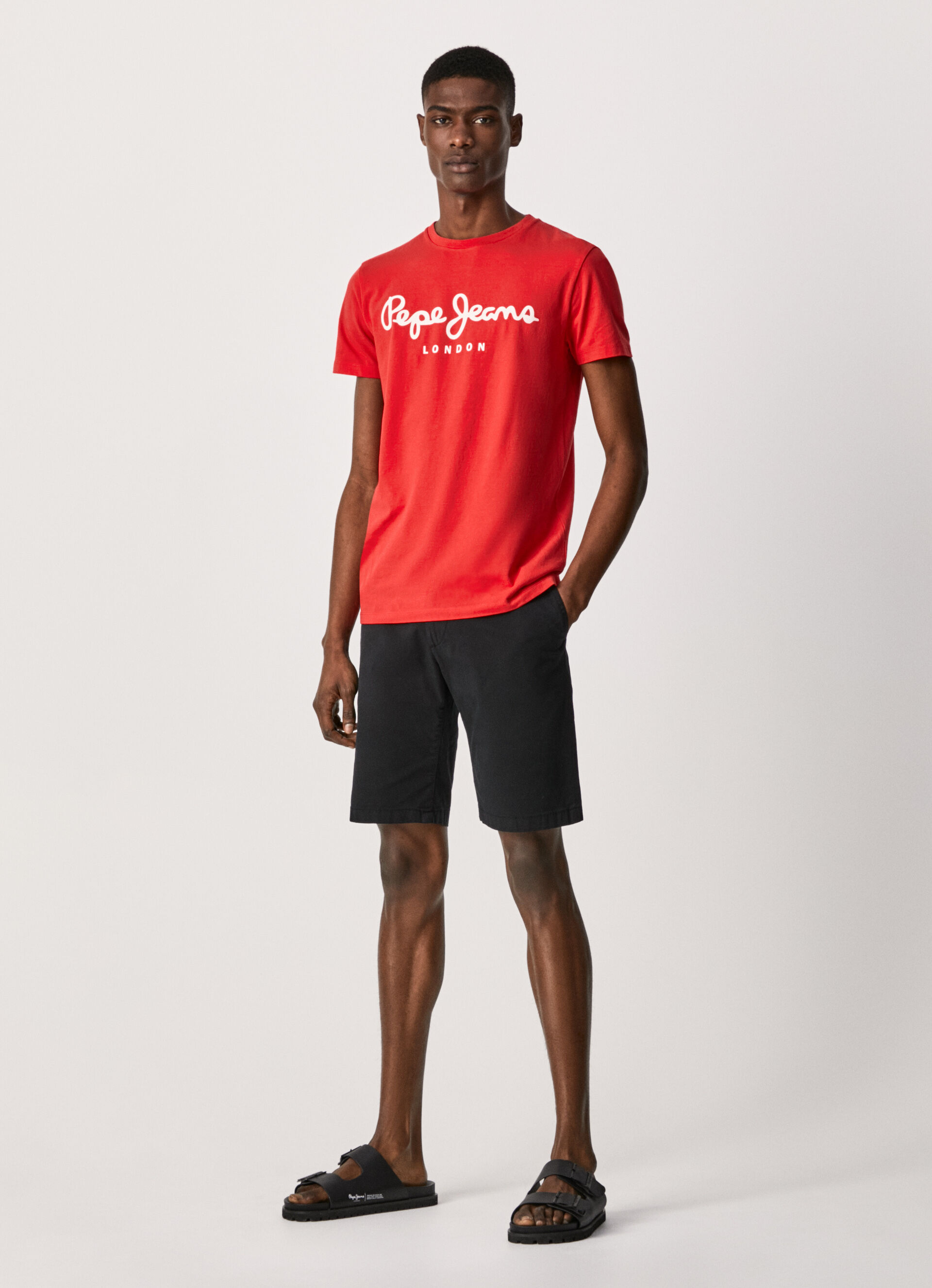ORIGINAL STRETCH N LOGO T-SHIRT | Pepe 