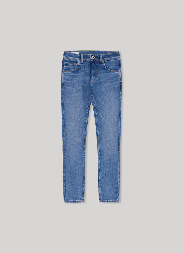 LOW-RISE SKINNY FIT JEANS