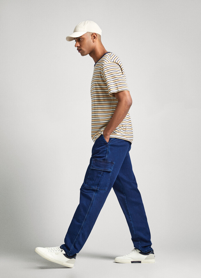 DROP-RISE RELAXED FIT JEANS