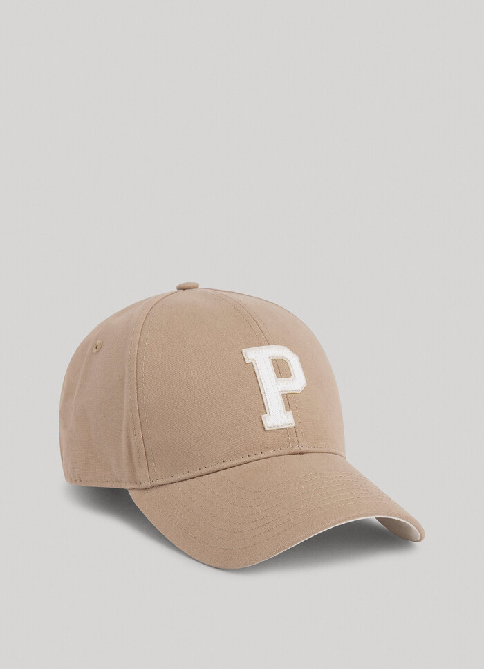 LETTER P BASEBALL CAP