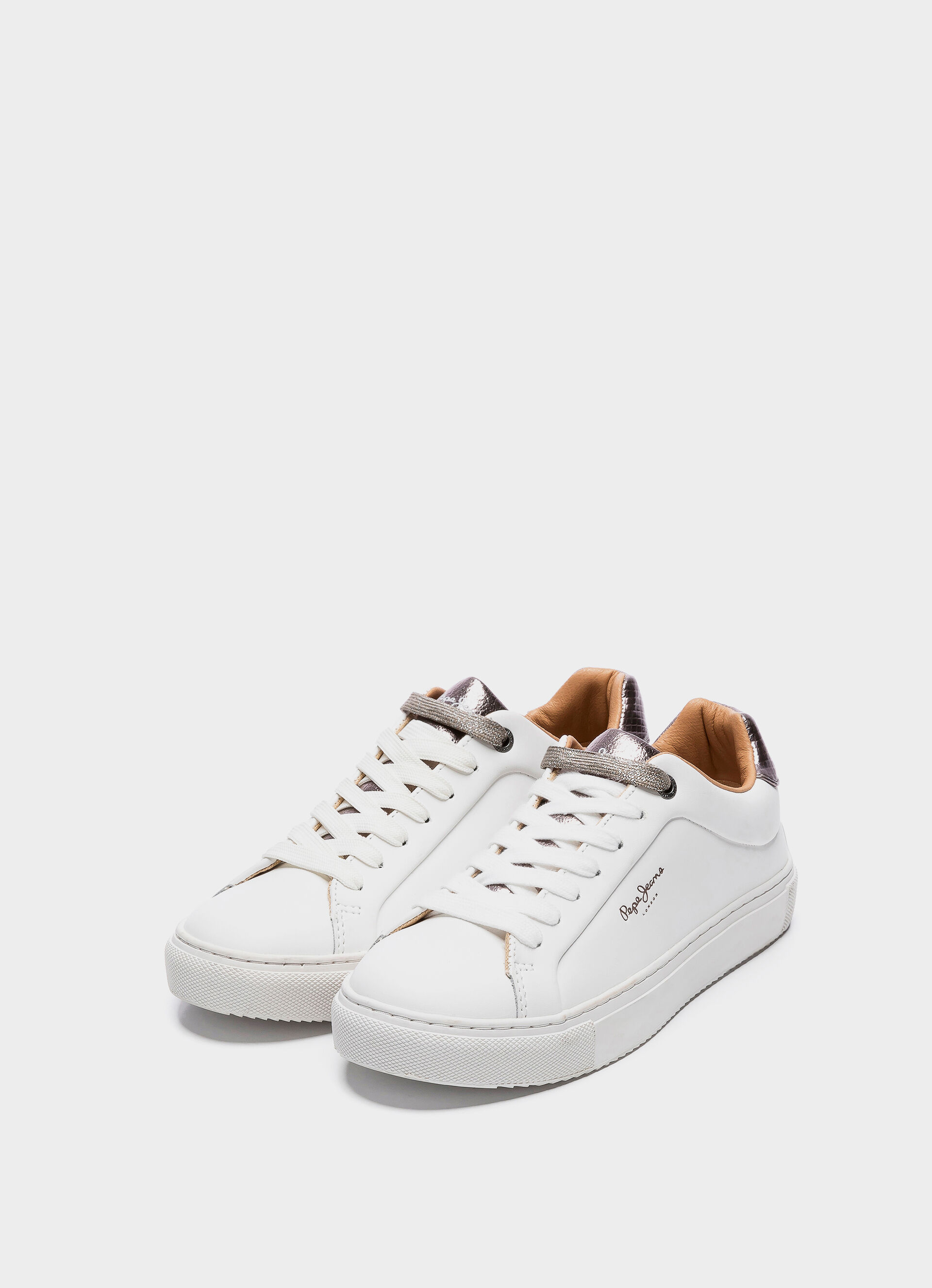 LEATHER SNEAKERS ADAMS PREMIUM 19 | PepeJeans