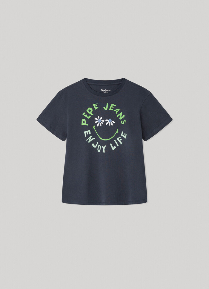REGULAR FIT T-SHIRT WITH PRINT