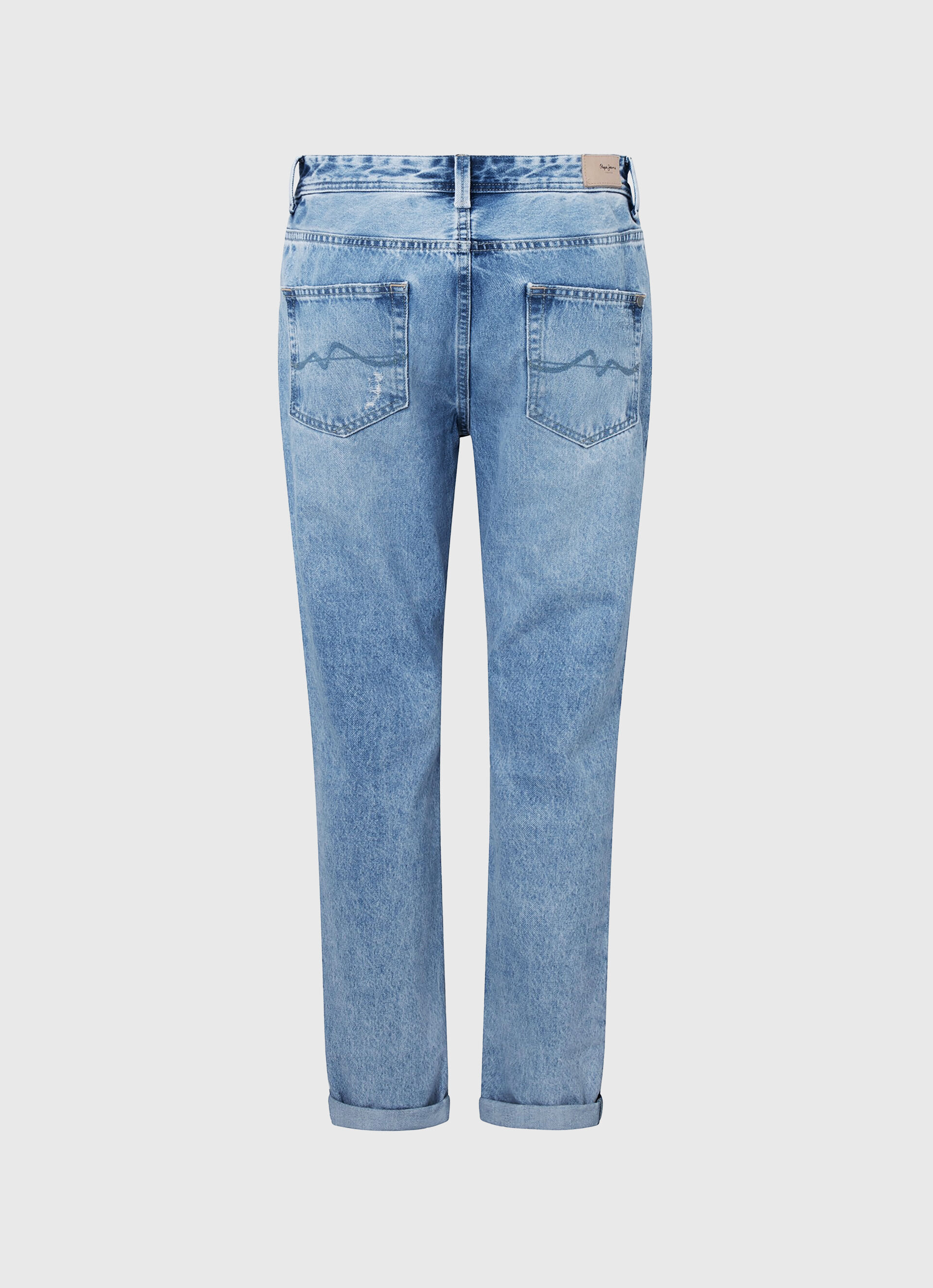 VIOLET MOM CARROT FIT HIGH WAIST JEANS 