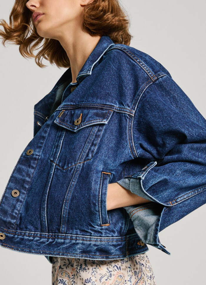 RELAXED FIT DENIM JACKET