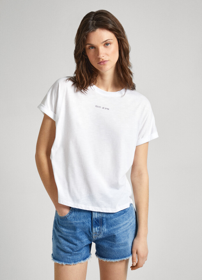 RELAXED FIT T-SHIRT WITH BACK PRINT