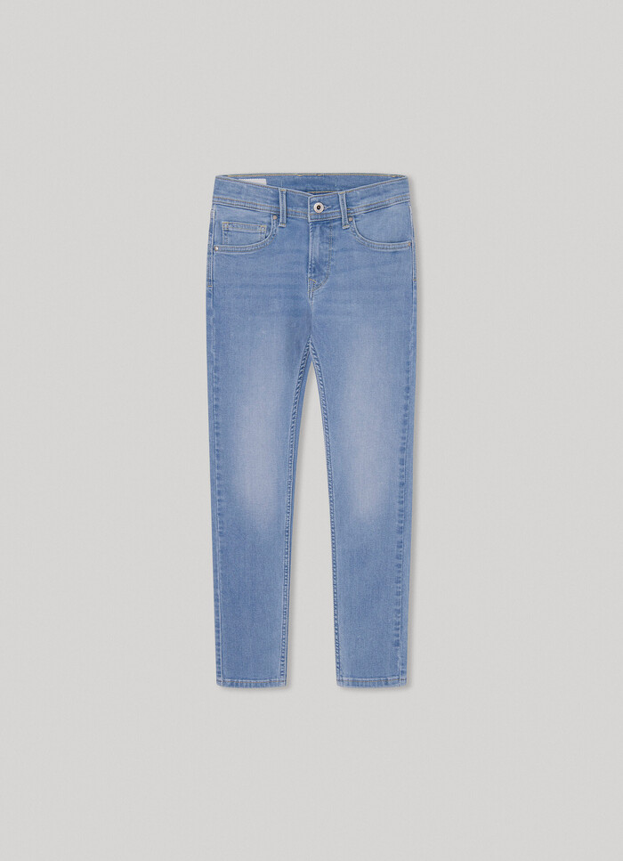 LOW-RISE SKINNY FIT JEANS