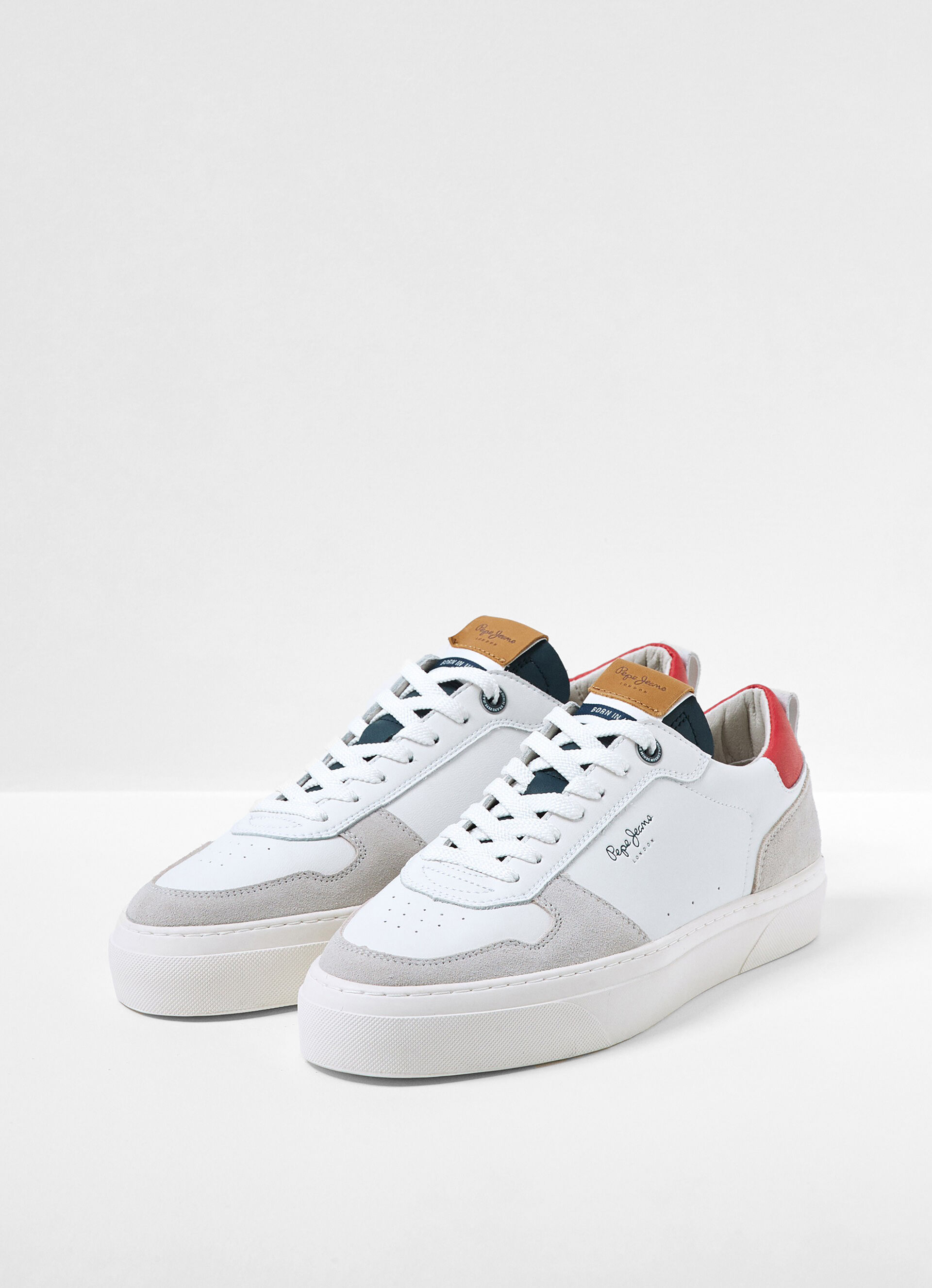 YOGI MIX TEXTURE SNEAKERS | PepeJeans