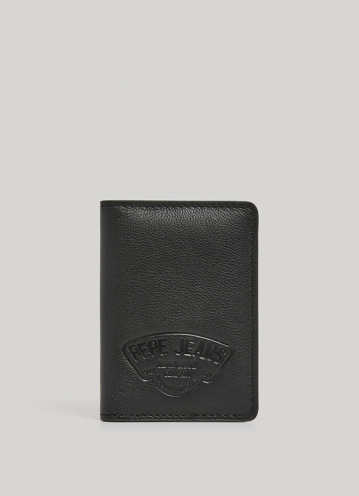 LEATHER WALLET WITH RFID PROTECTION