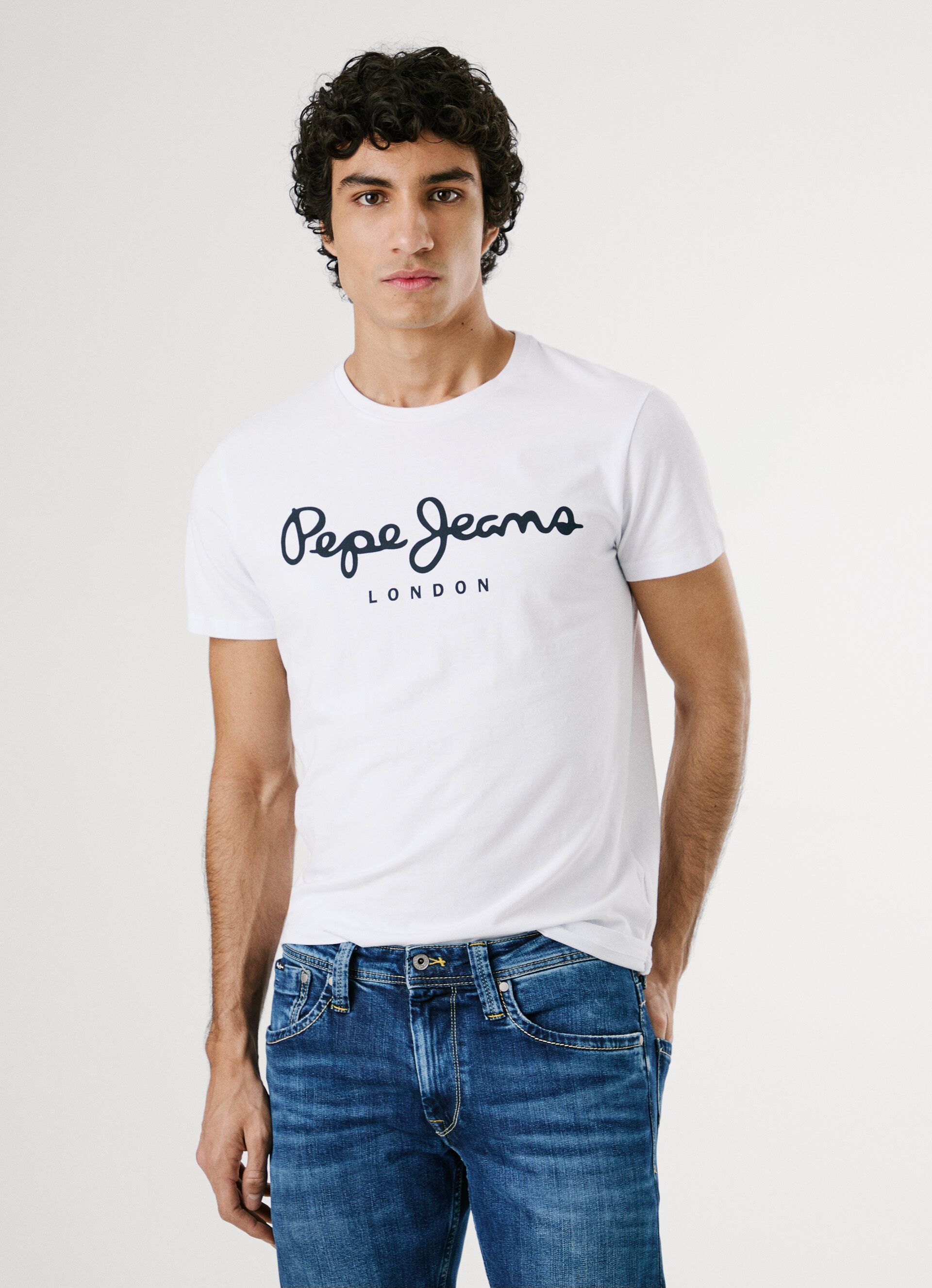 ORIGINAL STRETCH N LOGO T-SHIRT | Pepe 