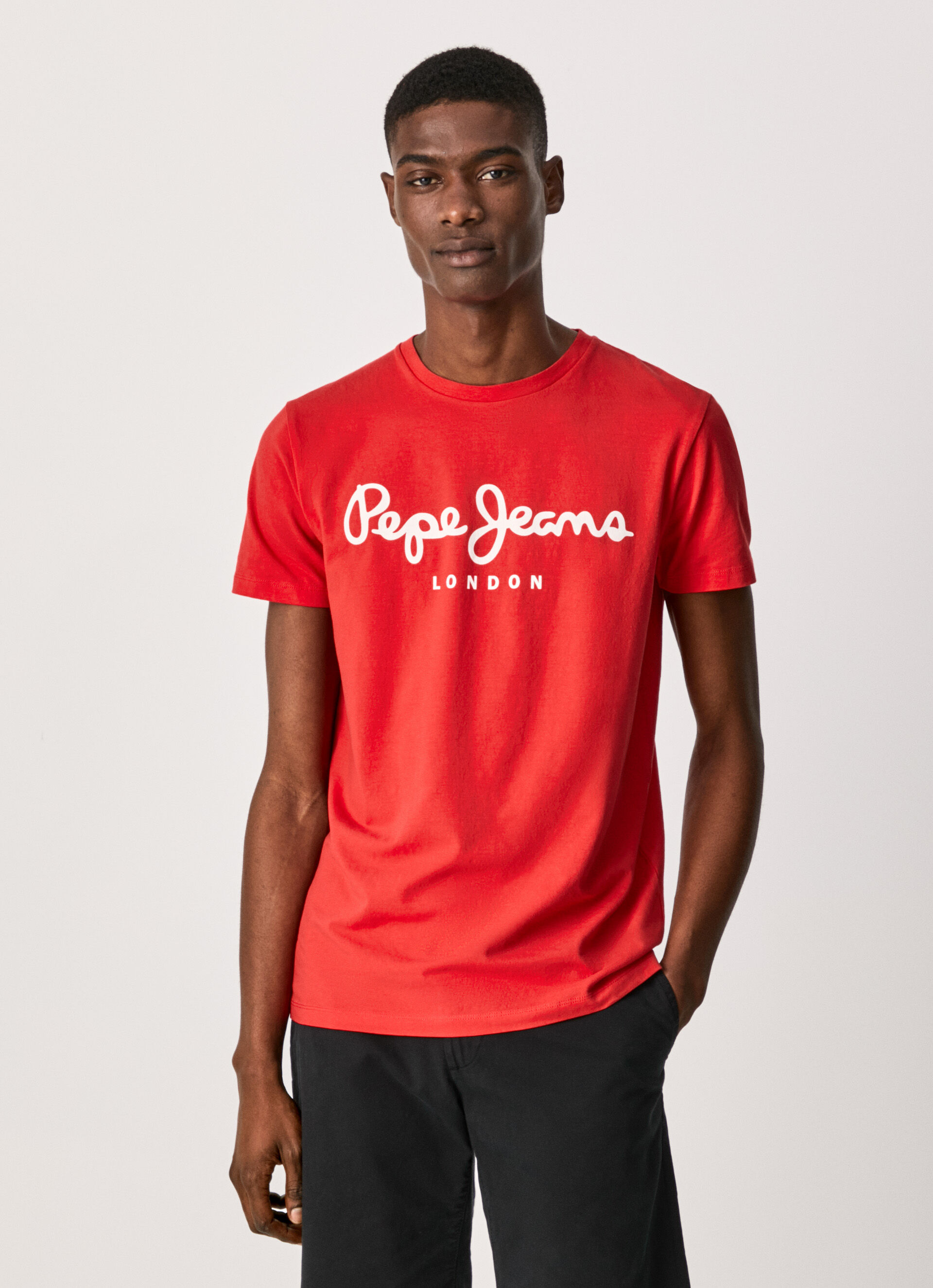 ORIGINAL STRETCH N LOGO T-SHIRT | Pepe 