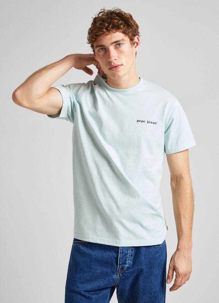 REGULAR FIT T-SHIRT WITH REAR PRINT