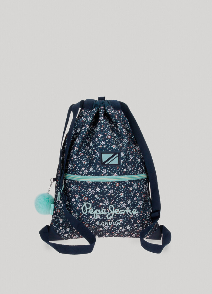 CASUAL RUCKSACK WITH FLORAL PRINT