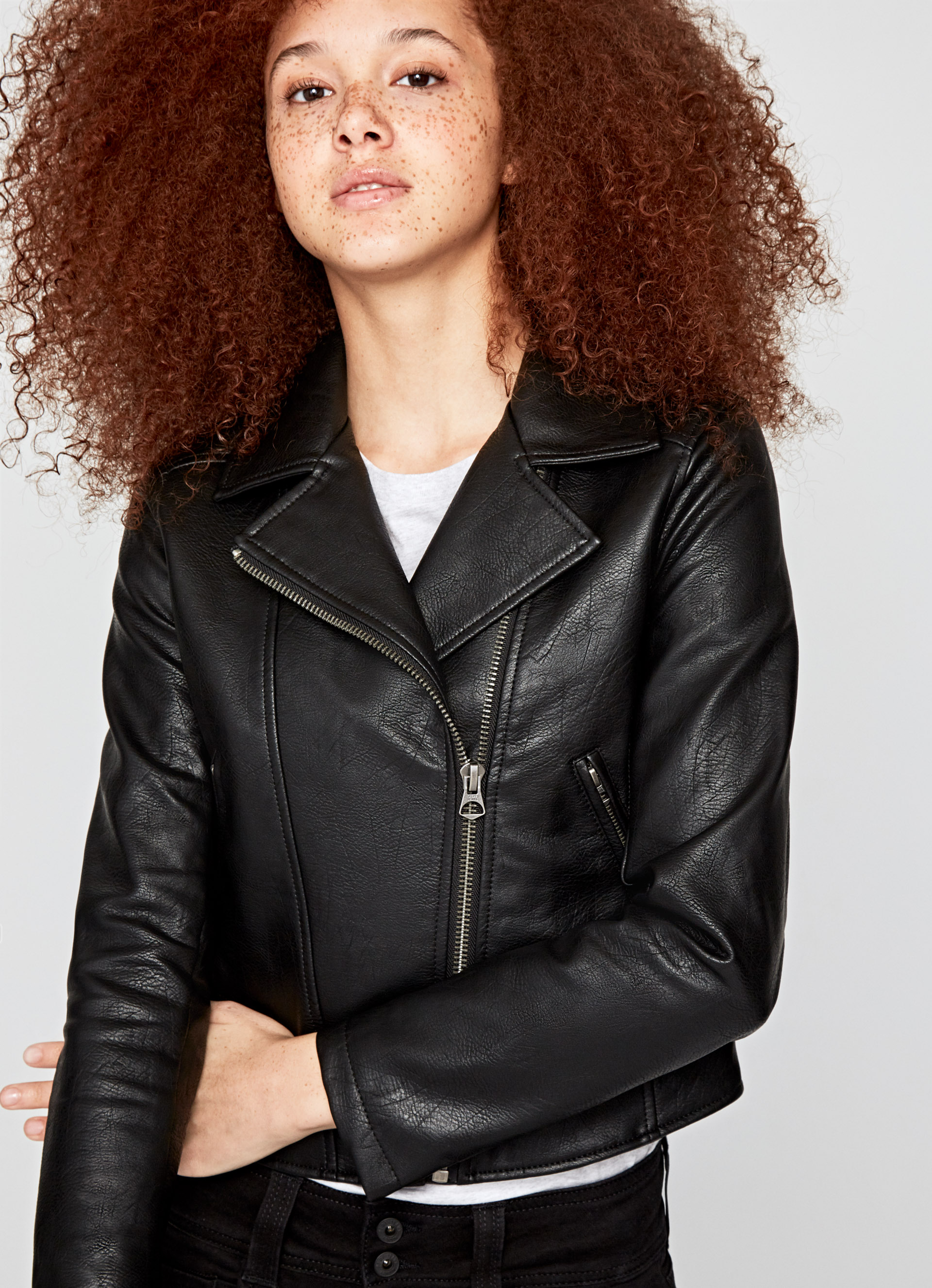 pepe jeans leather jacket
