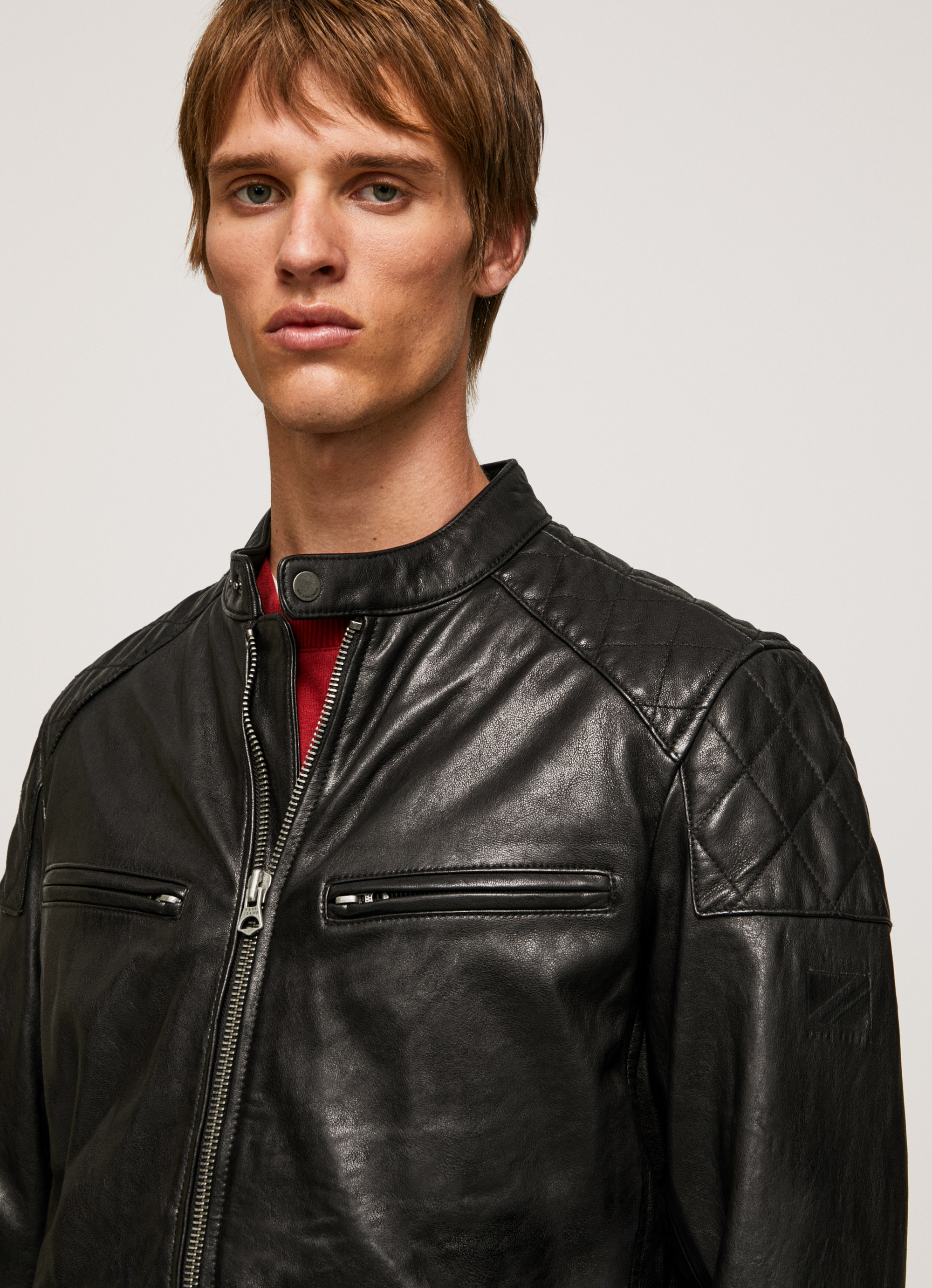 LEATHER BIKER PEPEJEANS