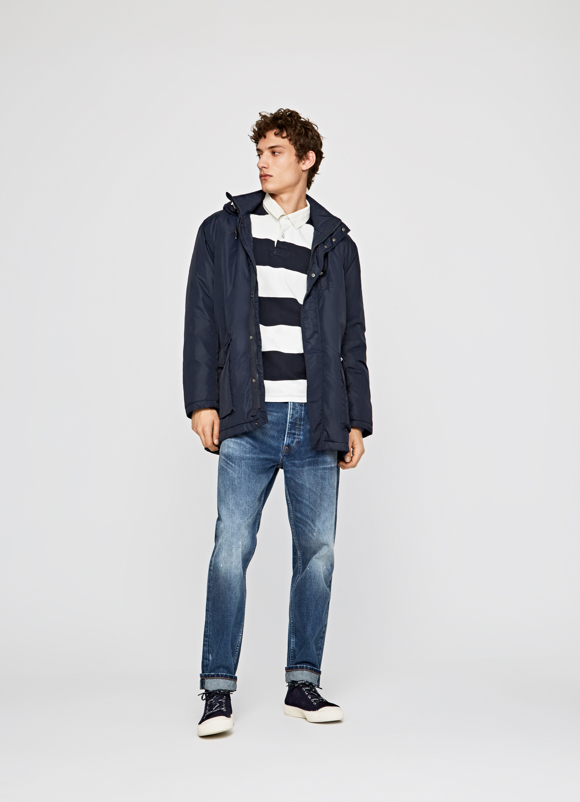 PARKA WATER DE NYLON HOMBRE