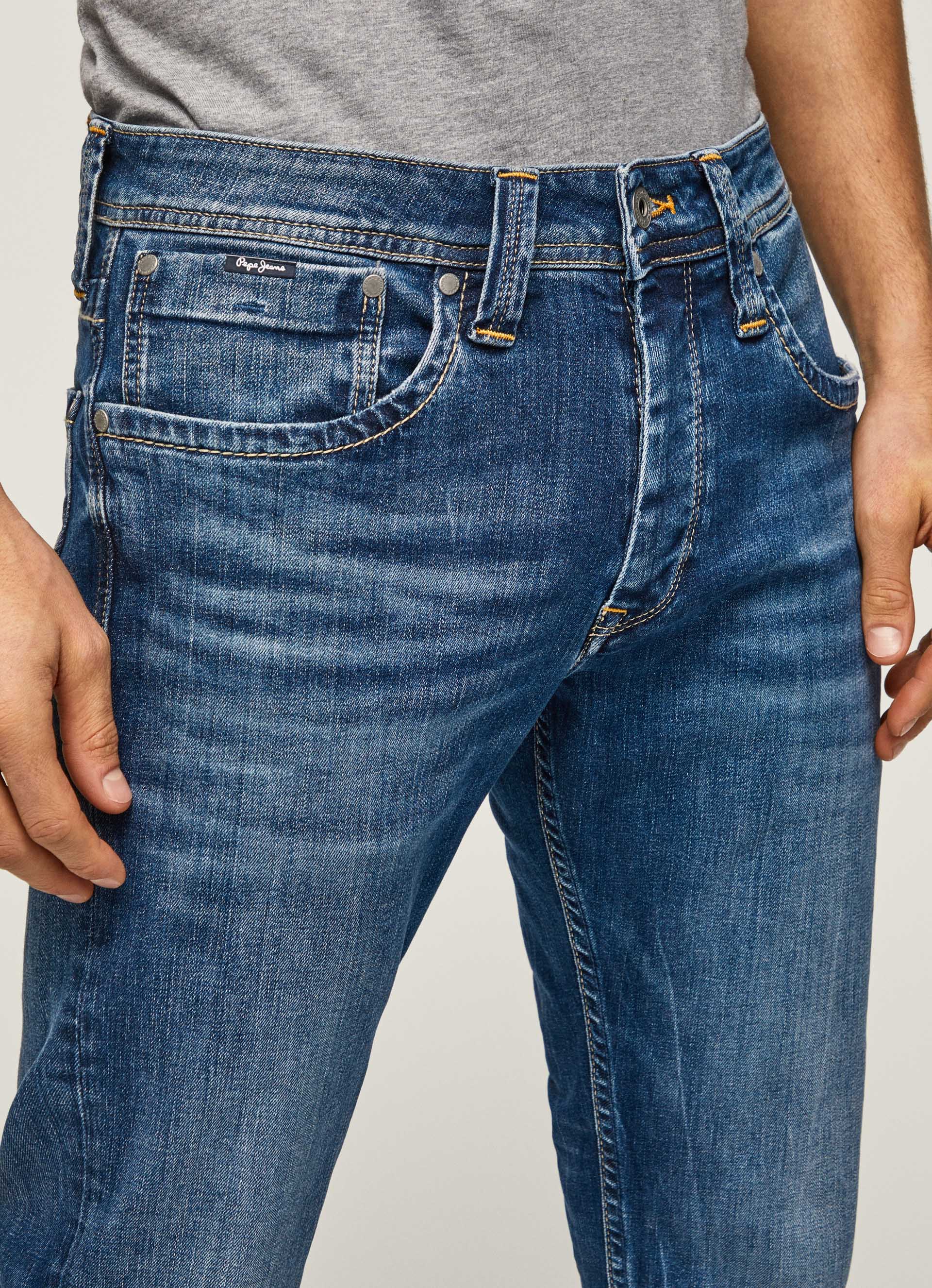 peppermint wipe out paddle CASH REGULAR MID WAIST JEANS | PEPEJEANS