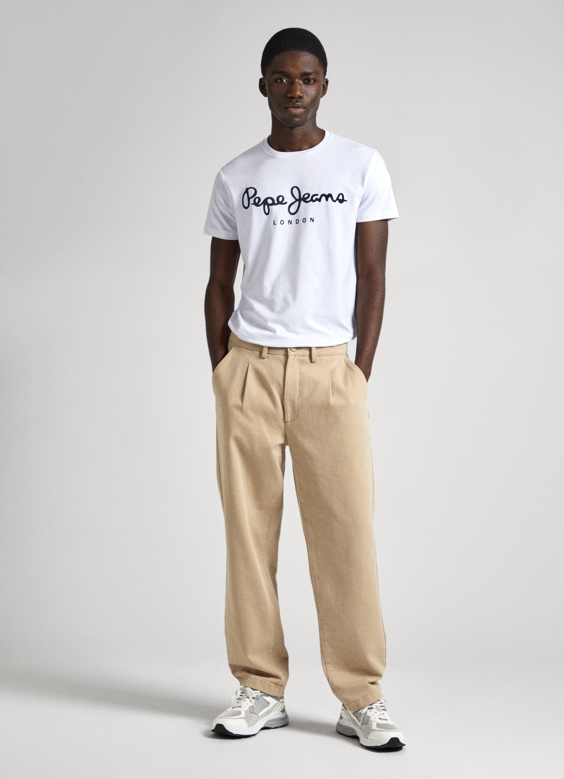 Short-Sleeved Cotton T-Shirt | Jeans Pepe