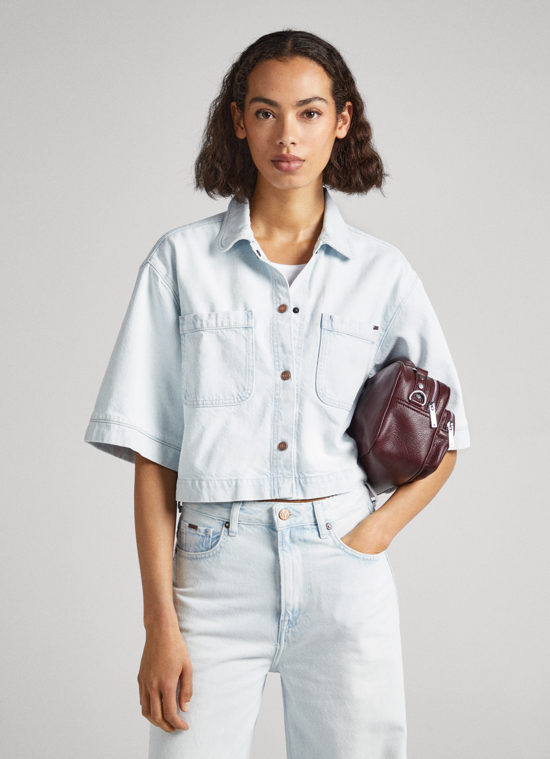 Forever 21 KnotFront Denim Shirt 20  28 Stylish Pieces to Make You  Best Dressed at the BBQ  POPSUGAR Fashion Photo 22