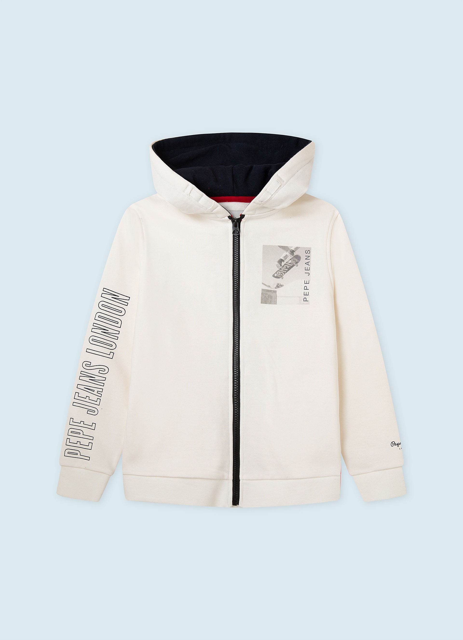 pepe jeans white jacket
