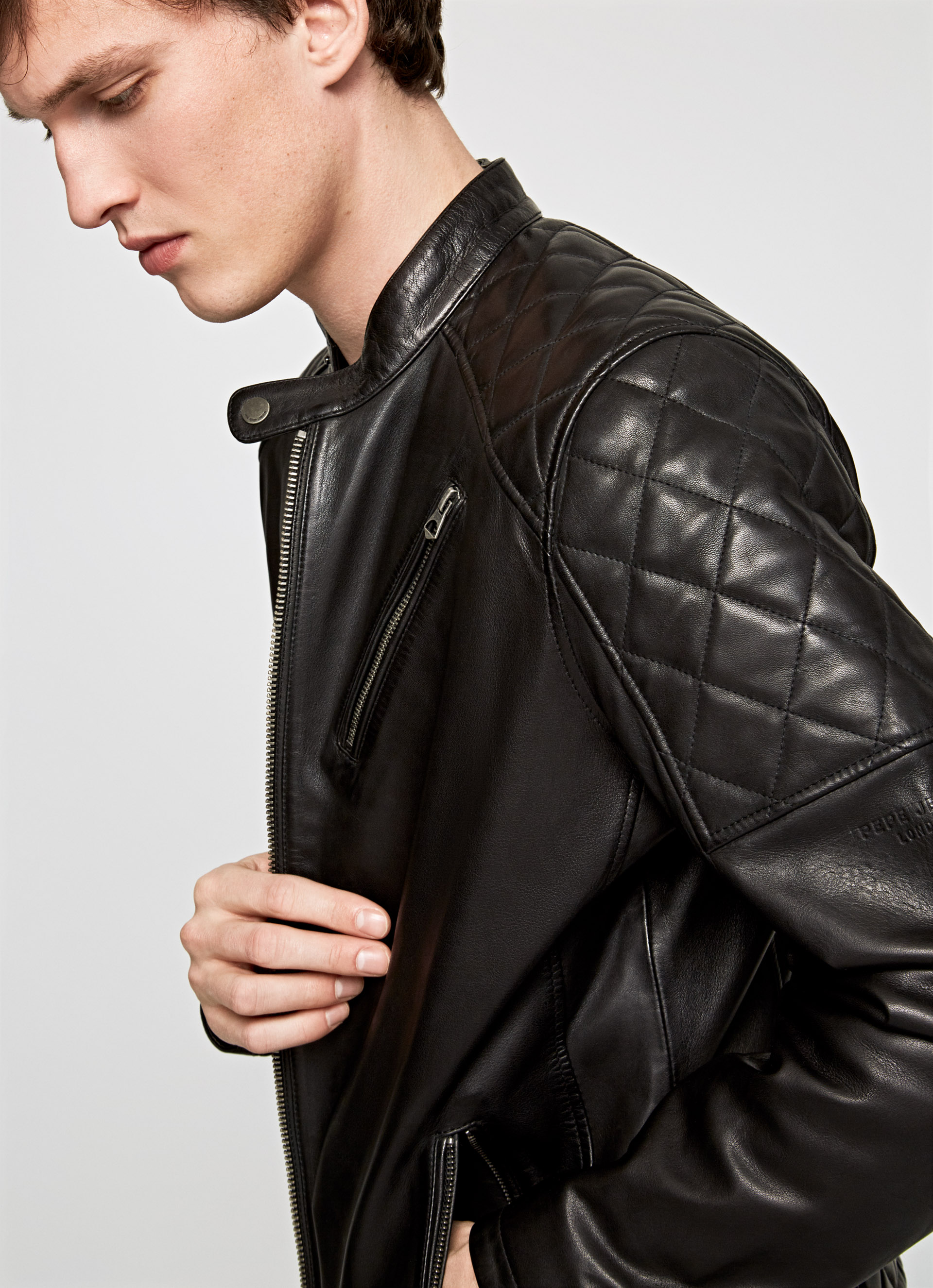 BIKER DE PIEL | HOMBRE