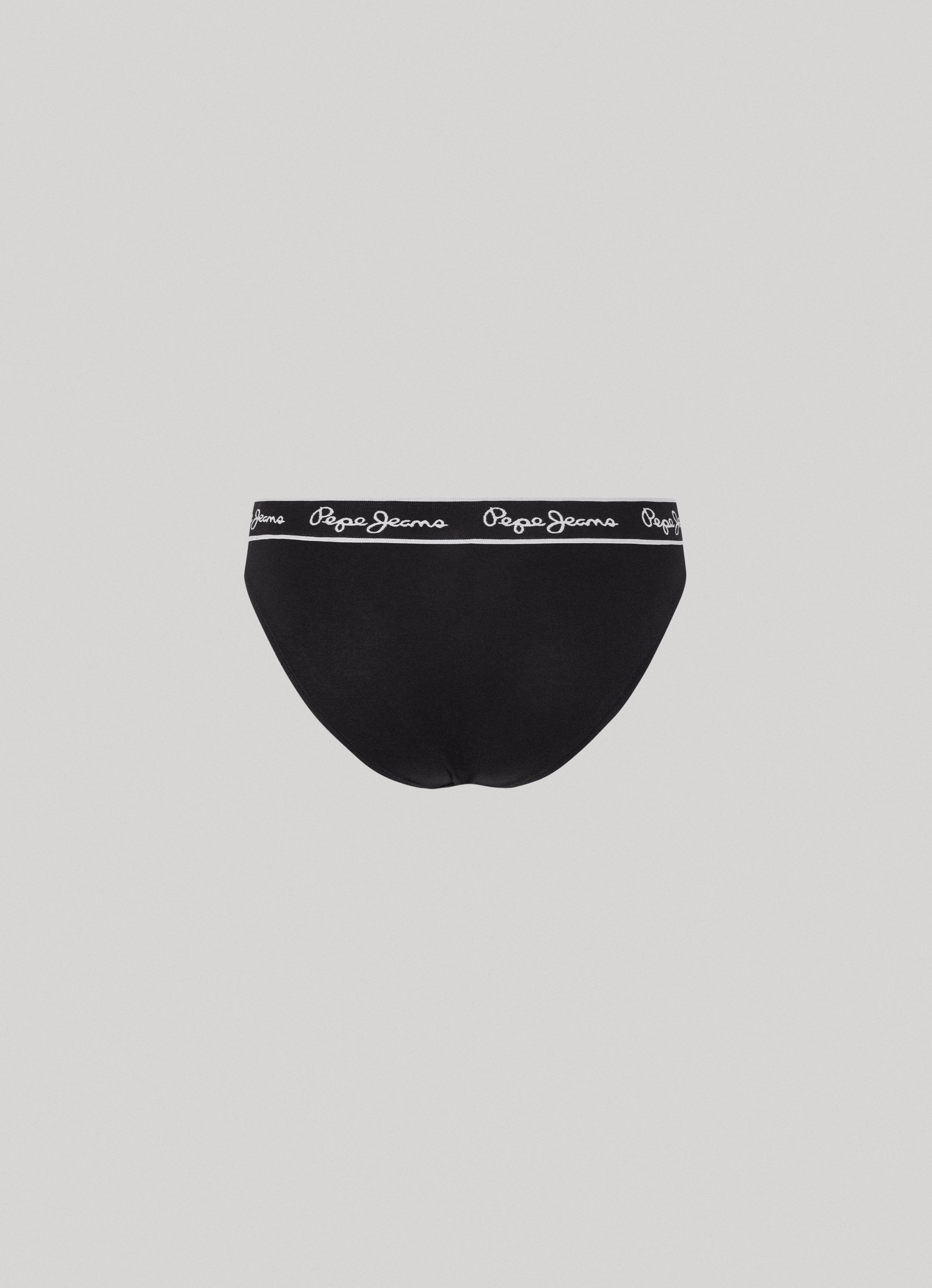 Classic Panty With Printed Logo Pepe Jeans