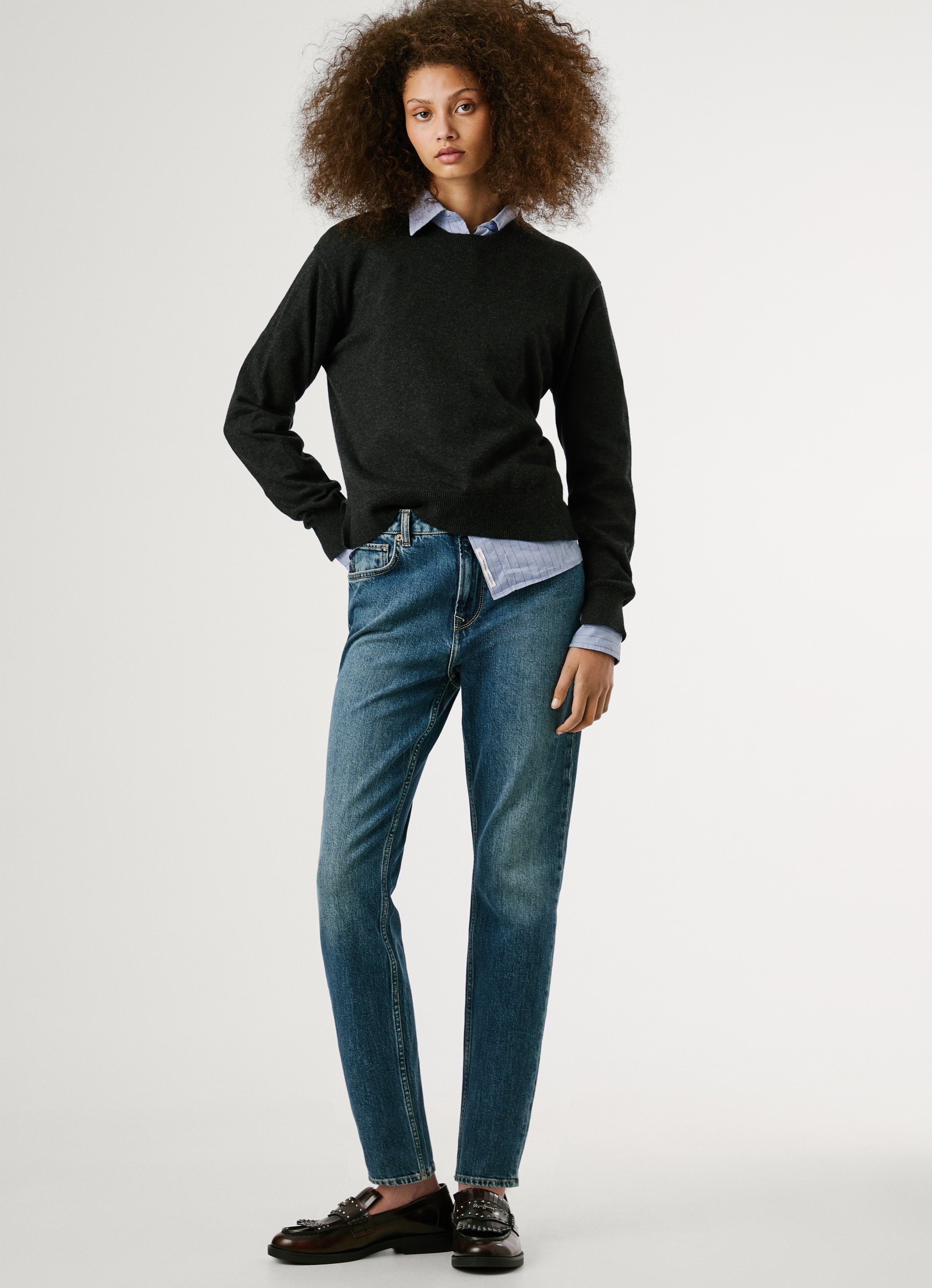 Jeans Violet Correspondance Taille Pepe Jeans JEAN COUPE TAPERED