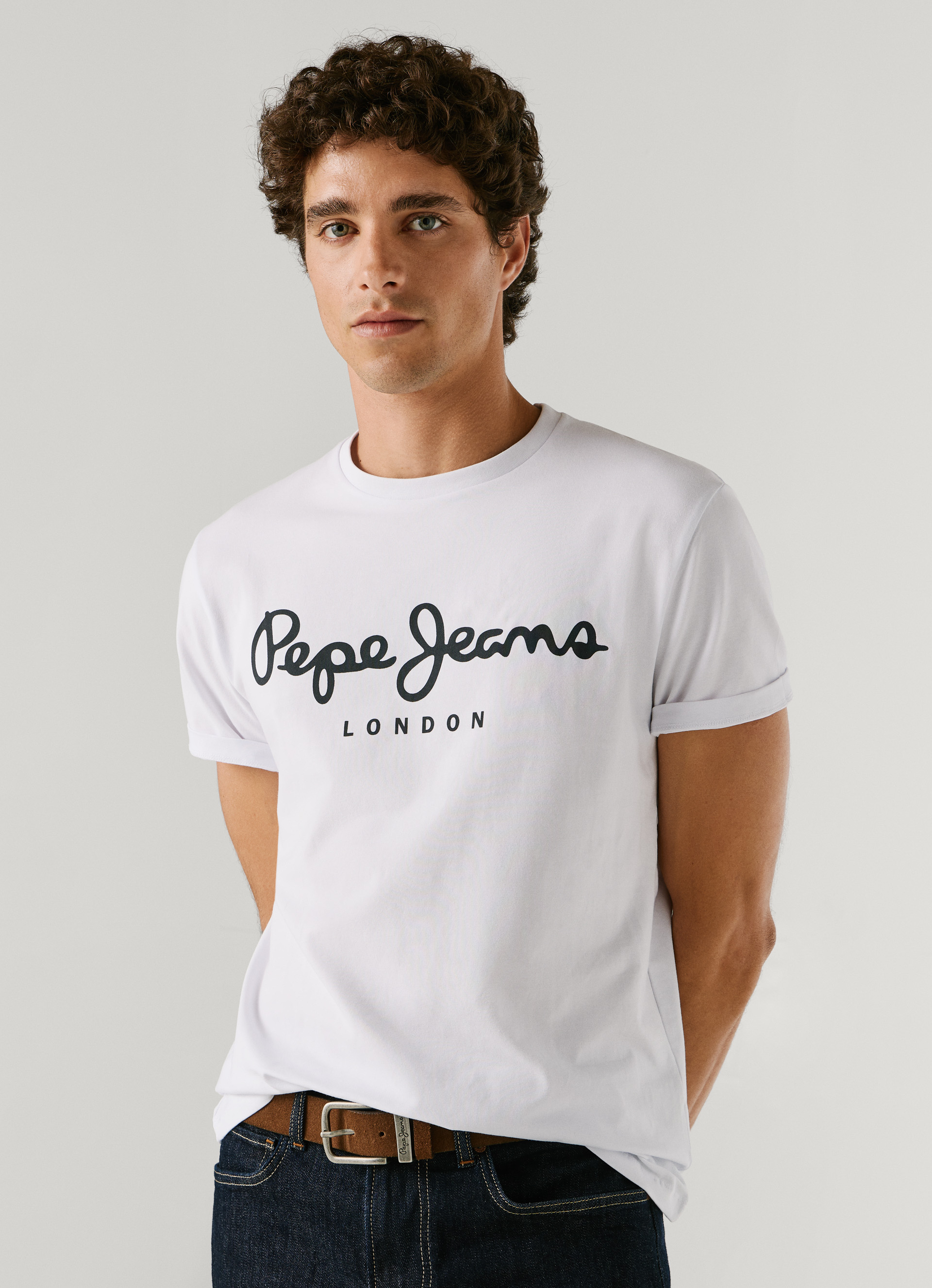 ORIGINAL STRETCH N LOGO T-SHIRT | Pepe 