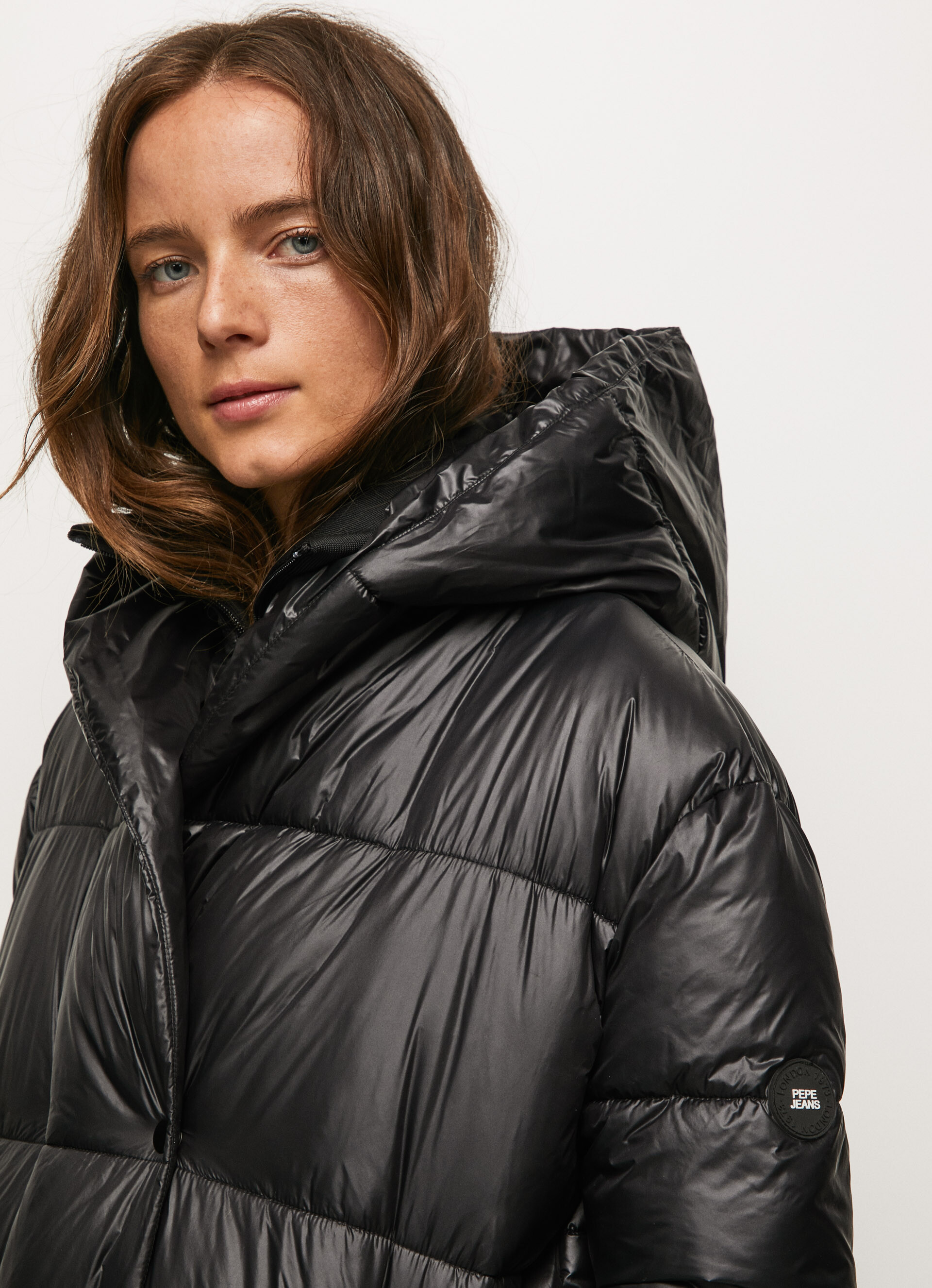 PLUMÍFERO LARGO BOTONADURA | PEPE JEANS