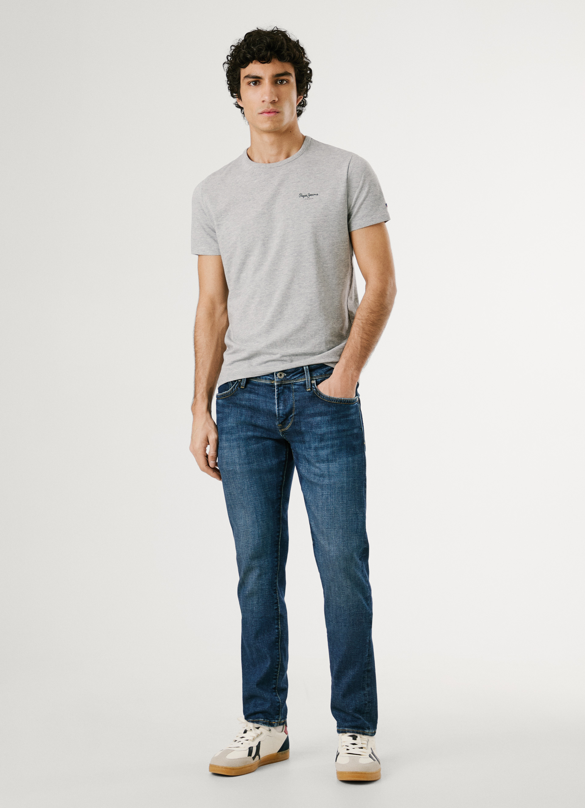 Naonao270325 ぺージ Trampki | Czarne | Jack & Jones®