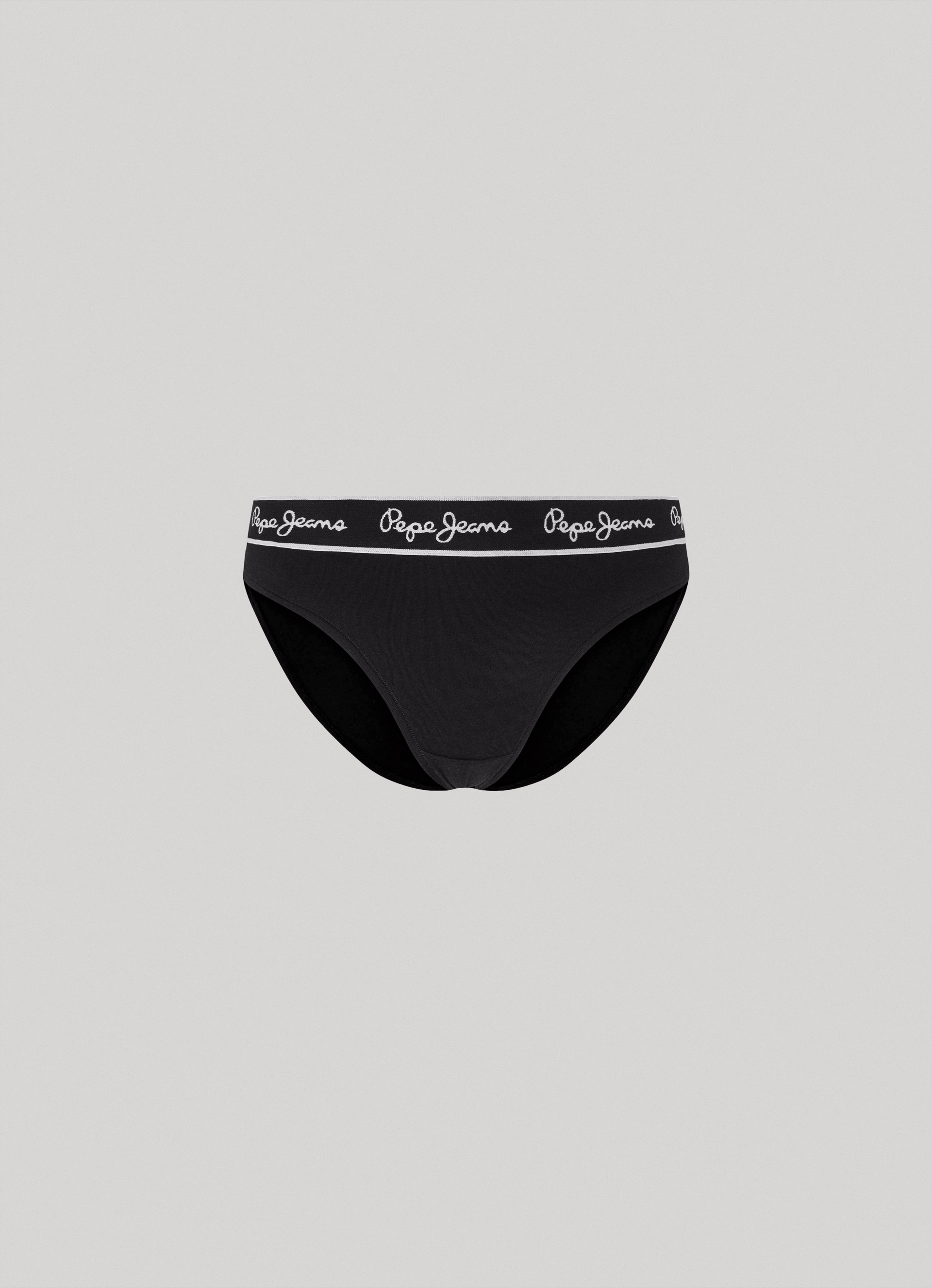 Classic Panty With Printed Logo Pepe Jeans
