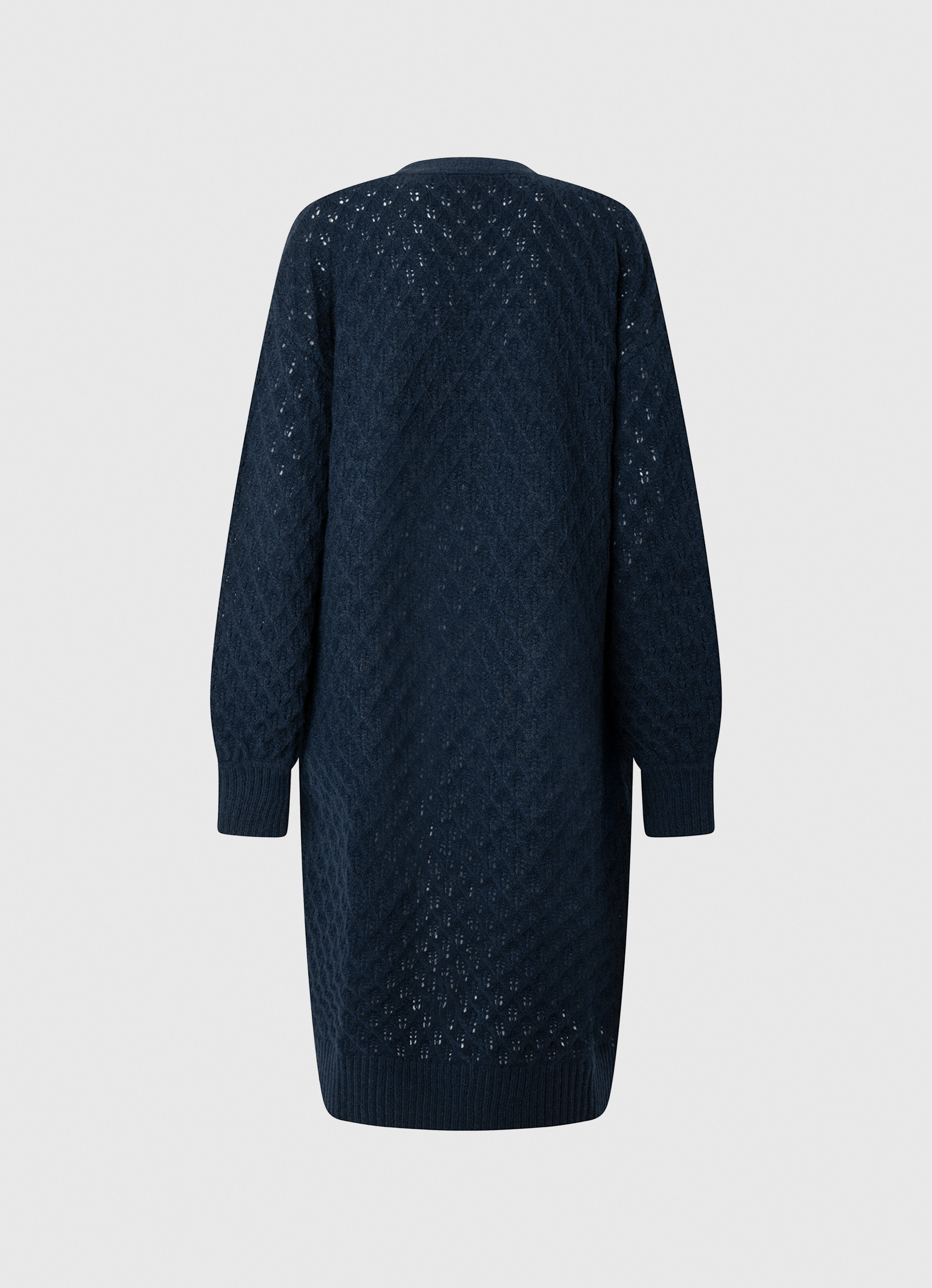 CÁRDIGAN ABIERTO TEJIDO CALADO |