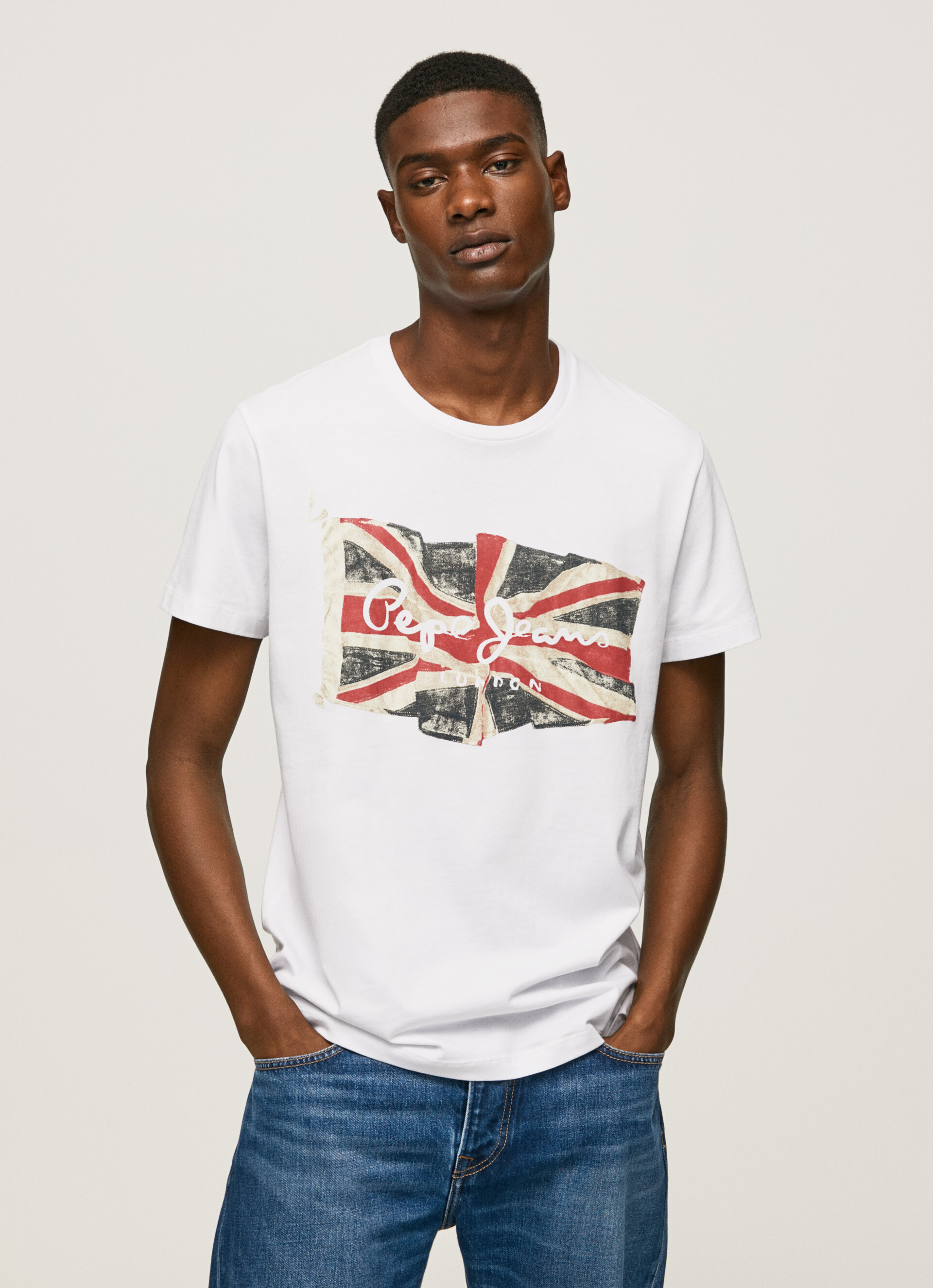CAMISETA BANDERA ONDEANDO LOGO N | Pepe Jeans