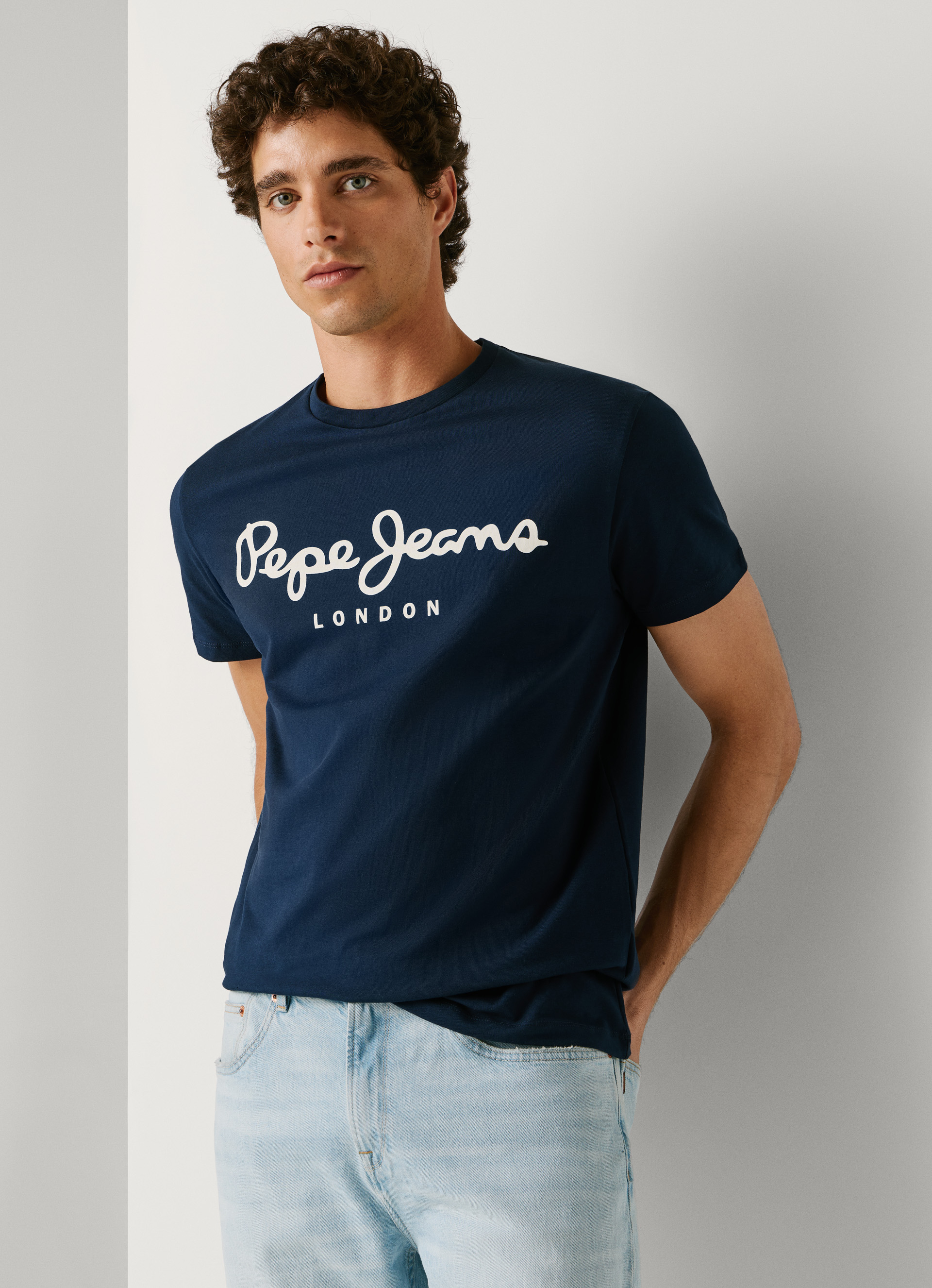 ORIGINAL STRETCH N LOGO T-SHIRT | Pepe 