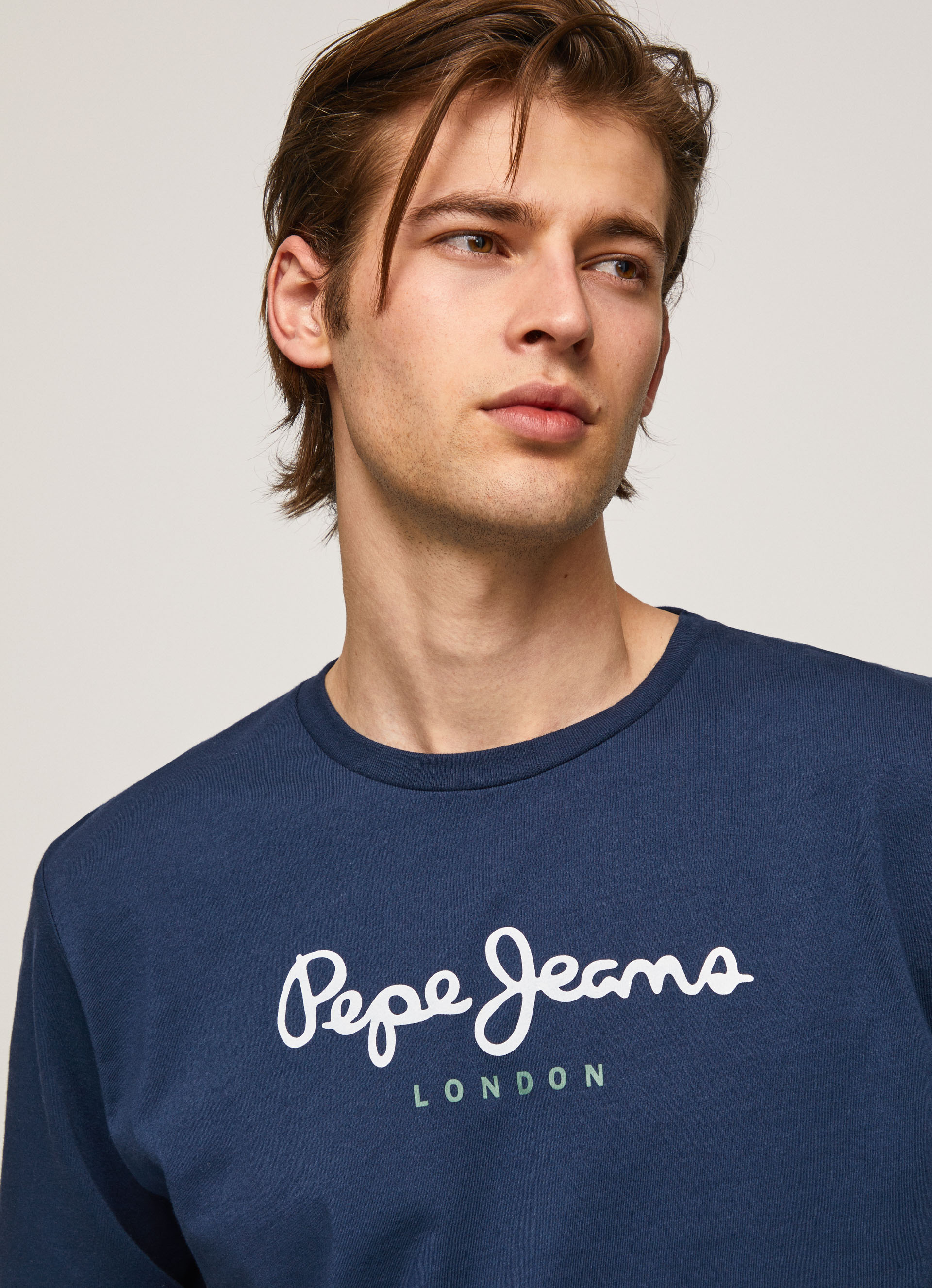 Camiseta Algodón Estampado Pepe Jeans